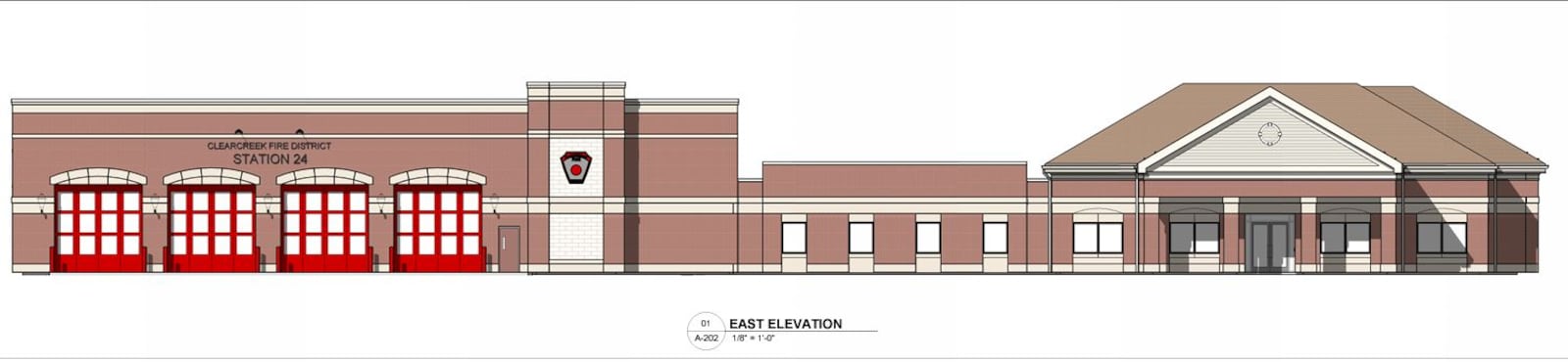 The Springboro Planning Commission gave its final approval for the development of the new Clearcreek Twp. Fire District headquarters and Station 24 on Gardner Road. The approval was given by the planning commission at its Aug. 9, 2023 meeting.  CONTRIBUTED/CITY OF SPRINGBORO