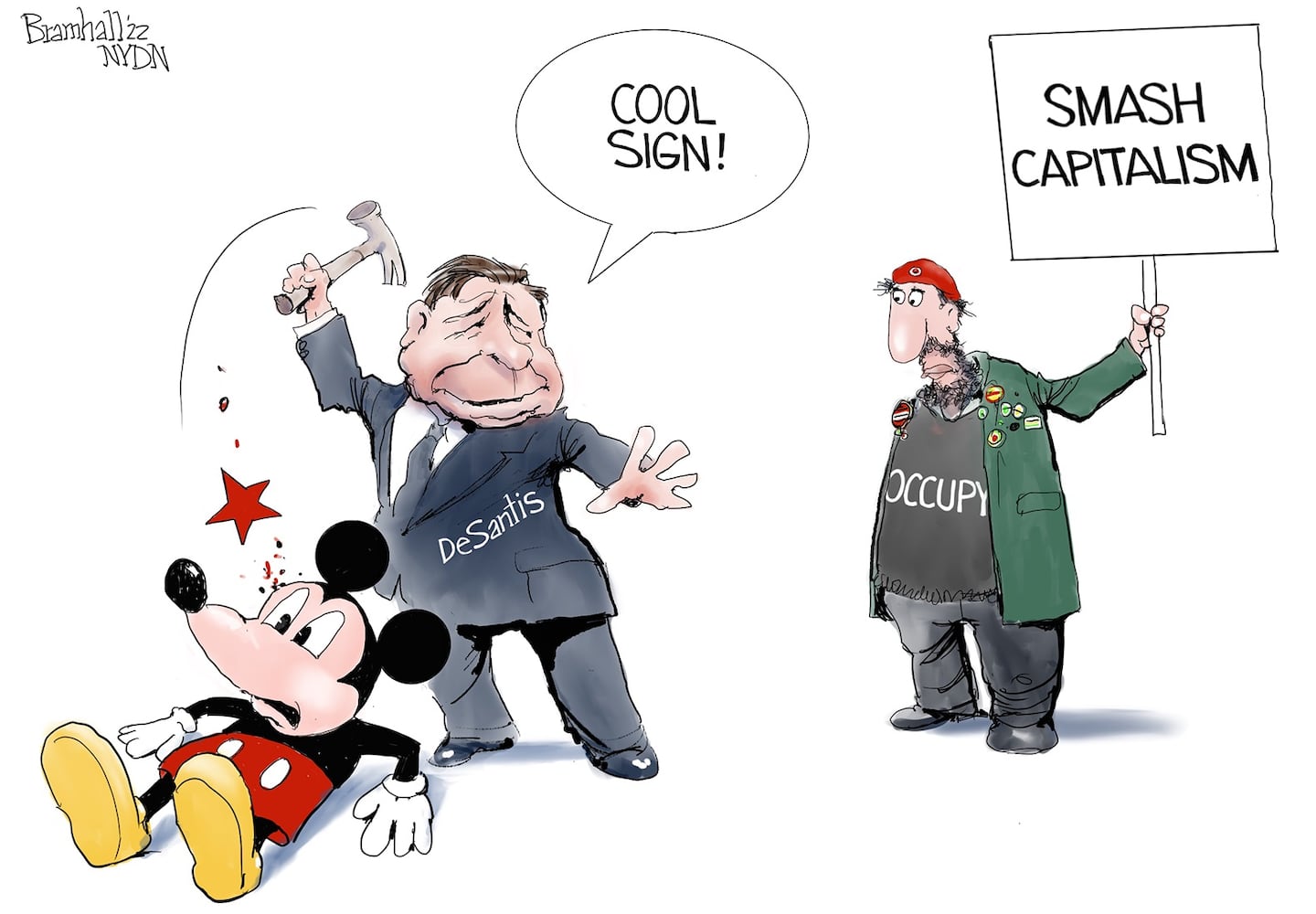 WEEK IN CARTOONS: DeSantis and Disney, masks on planes and more