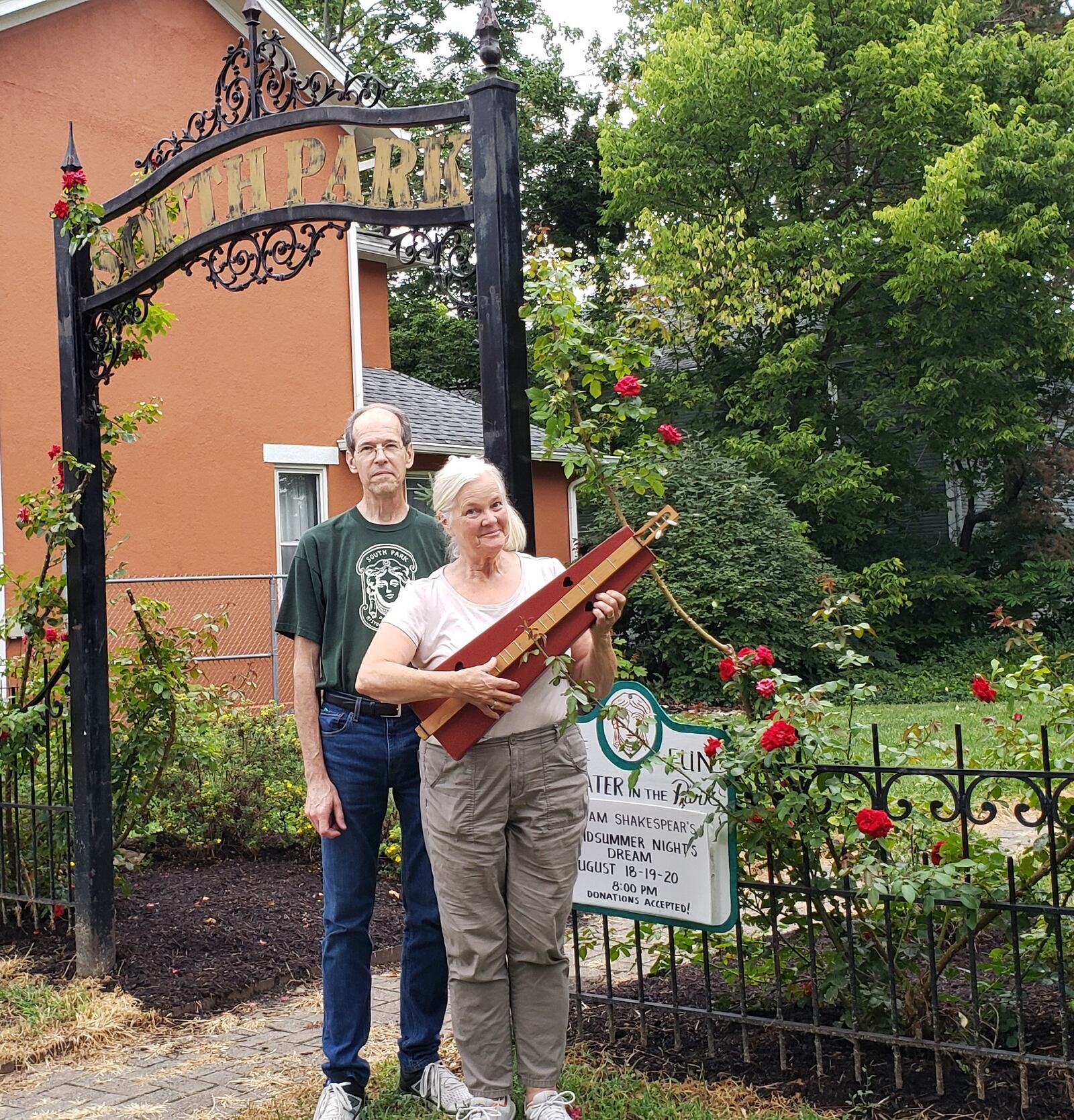 Galen Wilson and Phyllis Tonne are the founders of Shakespeare in South Park. CONTRIBUTED