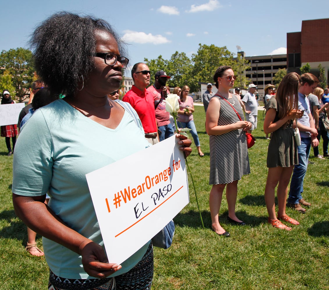 PHOTOS: Prayer vigil held for victims of Oregon District shooting