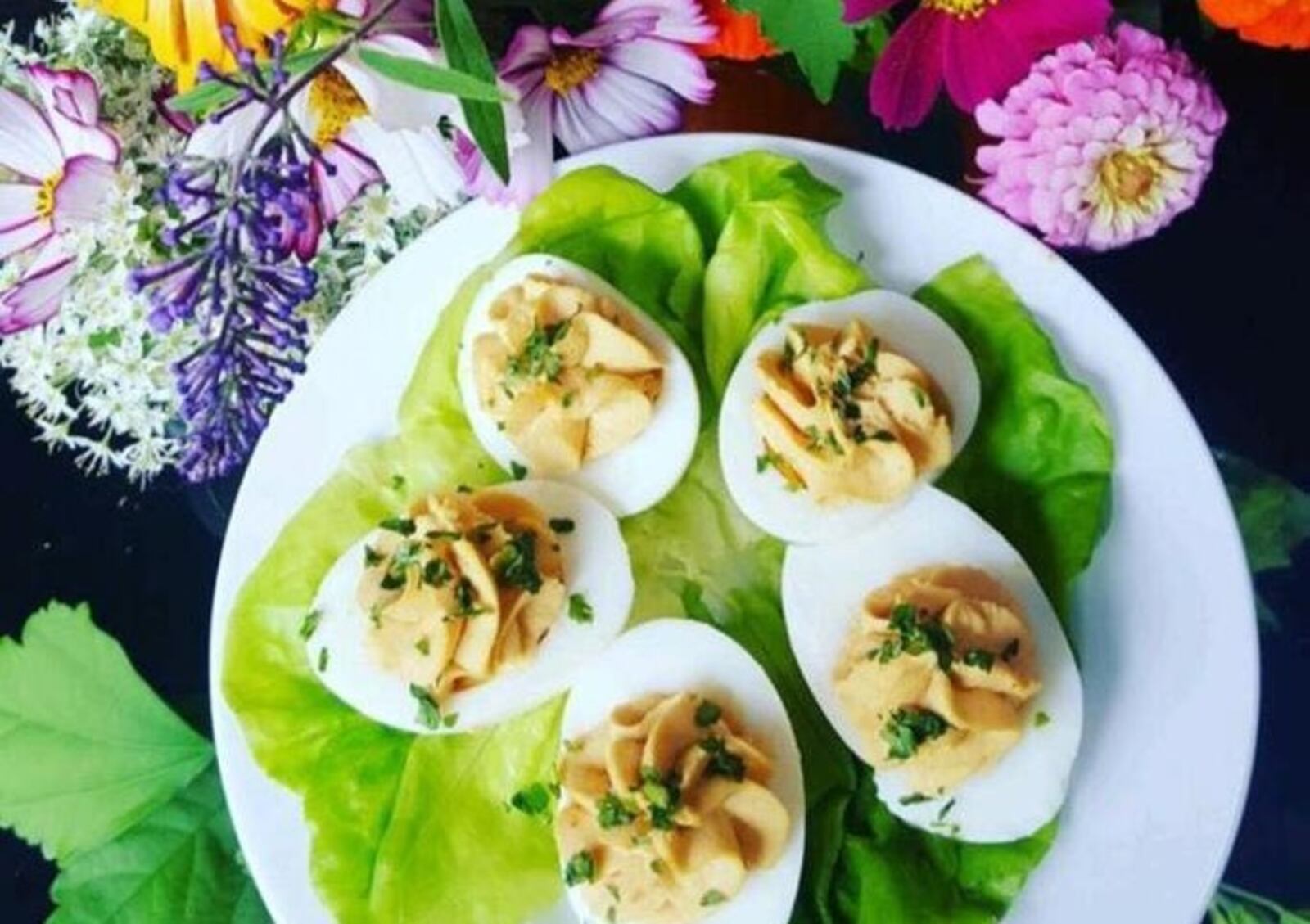 LIly's Bistro deviled eggs are part of the restaurant's Mother's Day carryout special.