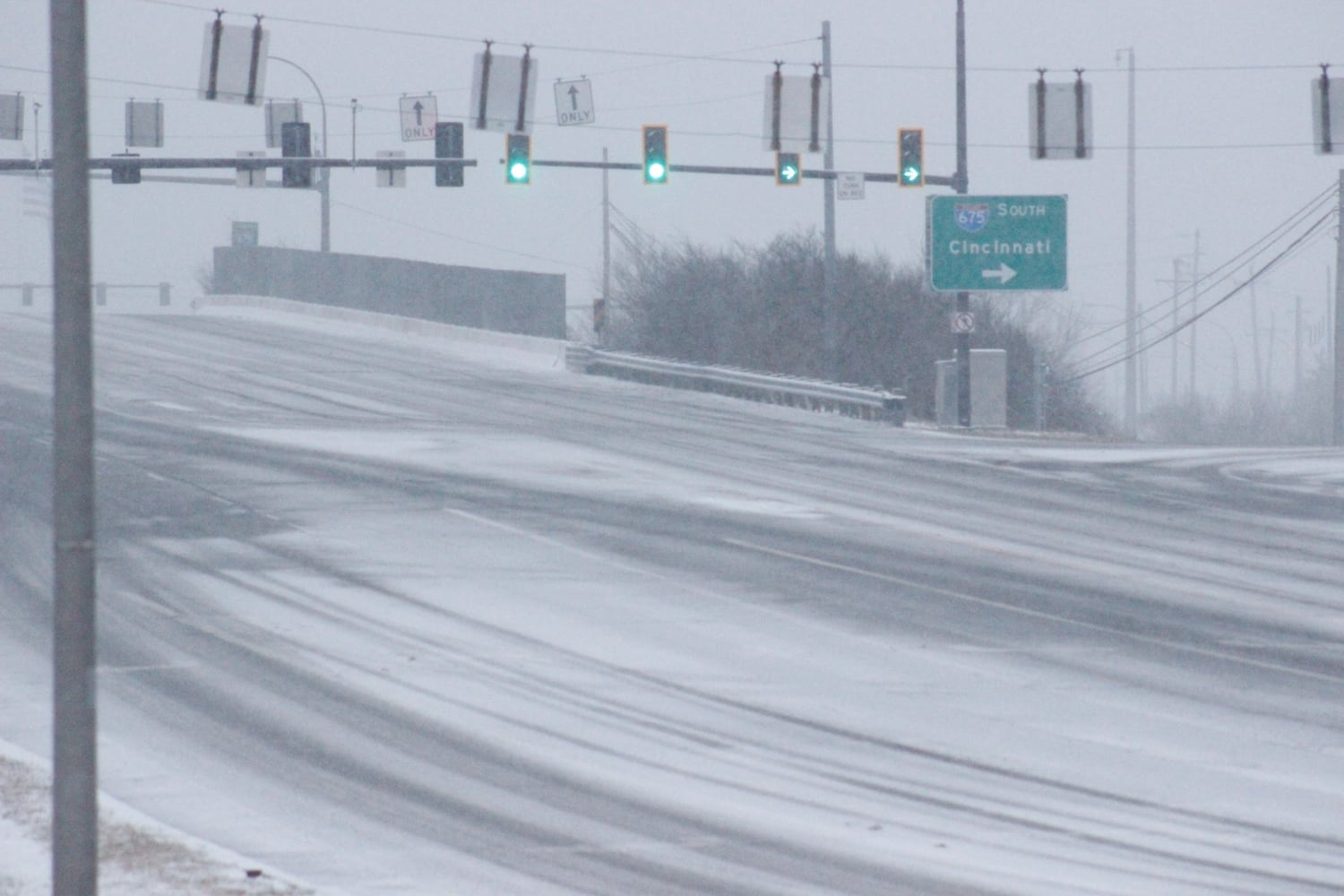 PHOTOS: Snowstorm covers region Saturday