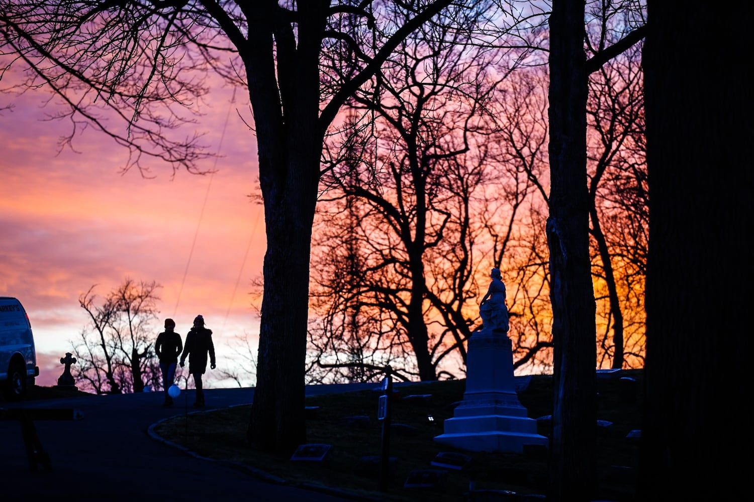 Angel Night at Calvary Cemetery