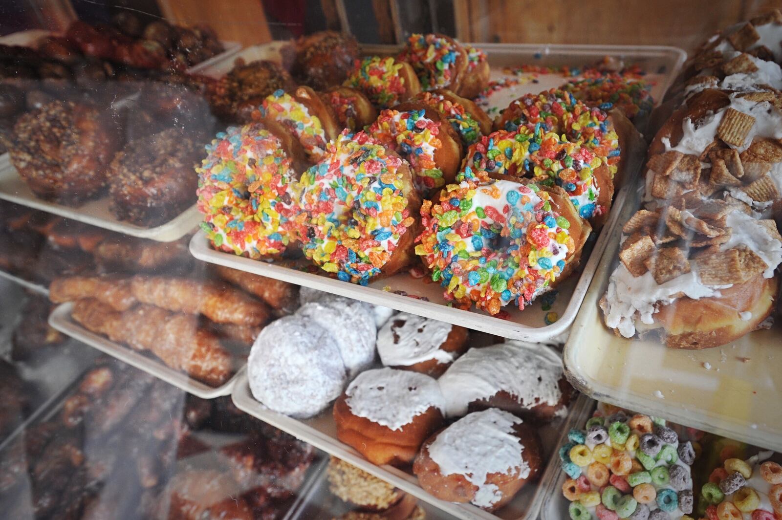 Jim’s Donuts in Vandalia on National Doughnut Day, June 5, 2020. 

Staff photo by Marshall Gorby