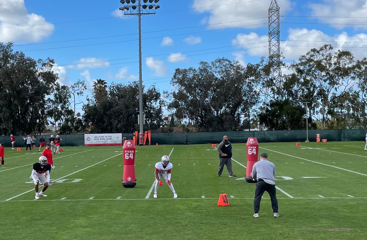 Ohio State Football Rose Bowl Practice