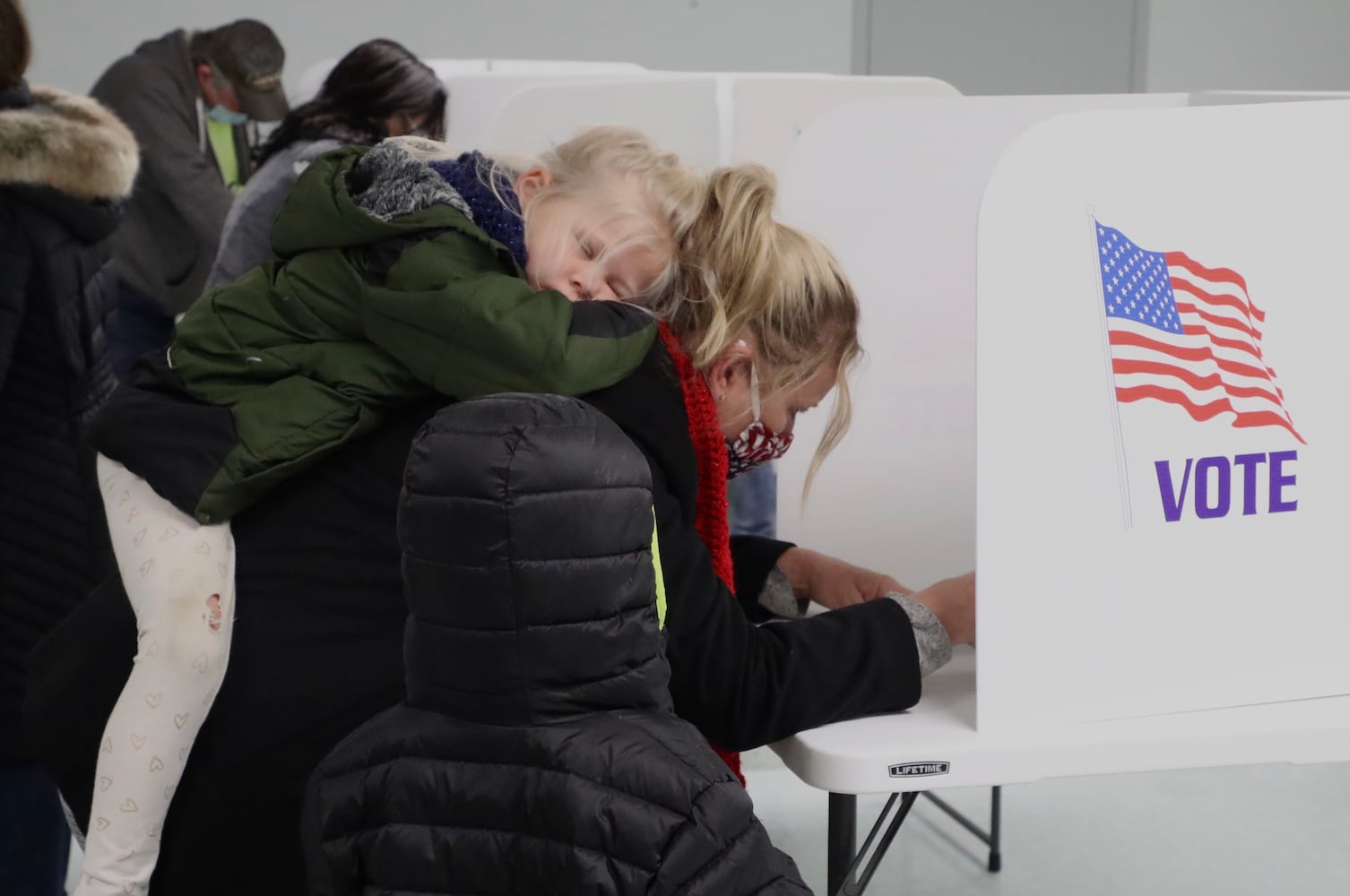 Voters turn out for Election Day on Tuesday