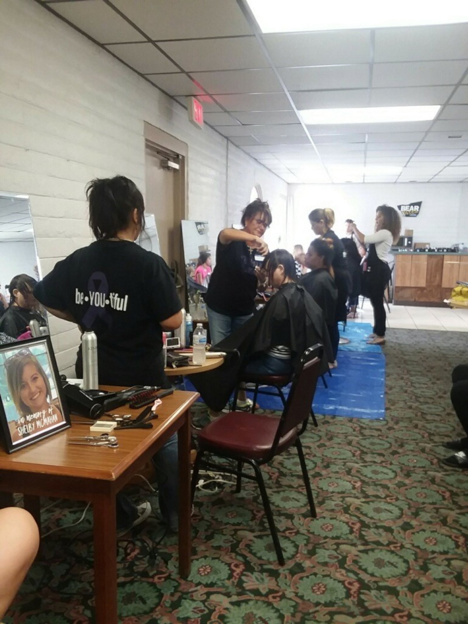 Sidewalk Soldiers held a “Beautiful You Event.” The pop up beauty salon was held at a motel known for trafficking and prostitution. CONTRIBUTED