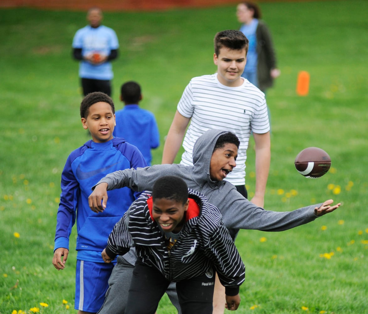 PHOTOS: NFL Draft Day at Dayton’s Triangle Park