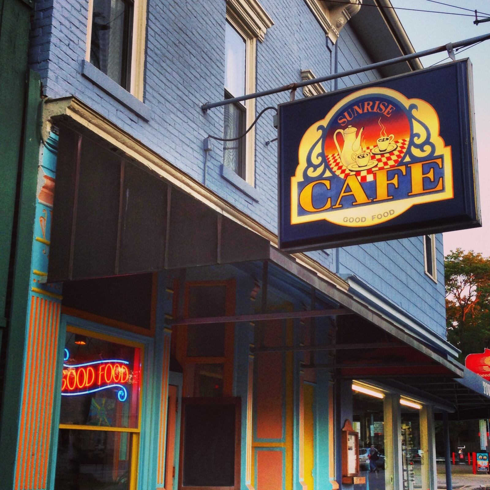 The Sunrise Cafe in Yellow Springs. (Staff photo by Connie Post)