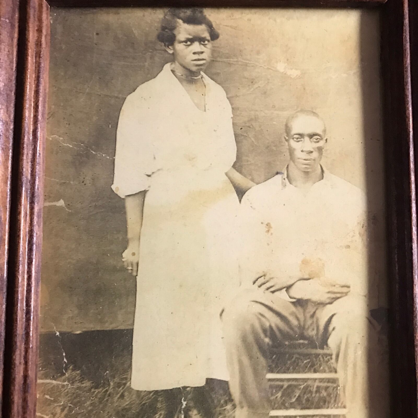 Tom Montgomery's grandmother, “Mama Mary” Montgomery, with his grandpa, Tom Montgomery. CONTRIBUTED