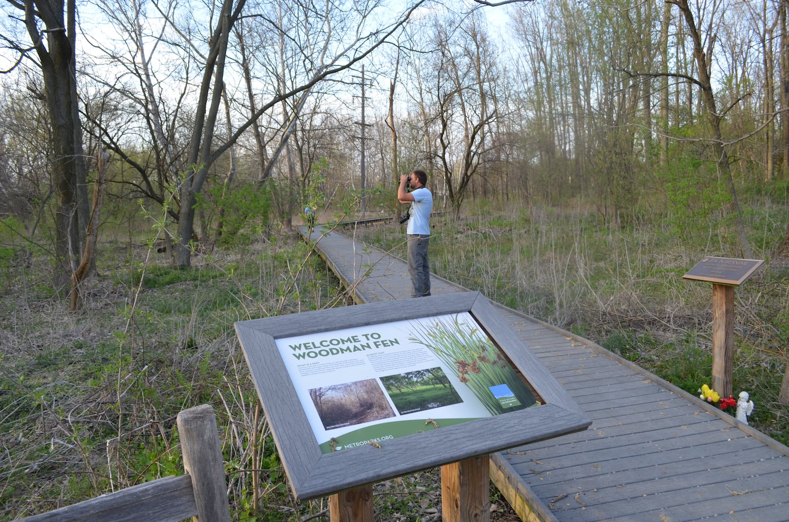 Woodman Fen, located at 2409 Newcastle Dr. in Dayton, is a 33-acre natural area containing a rare groundwater-fed wetland known as a fen. PHOTO / Five Rivers MetroParks