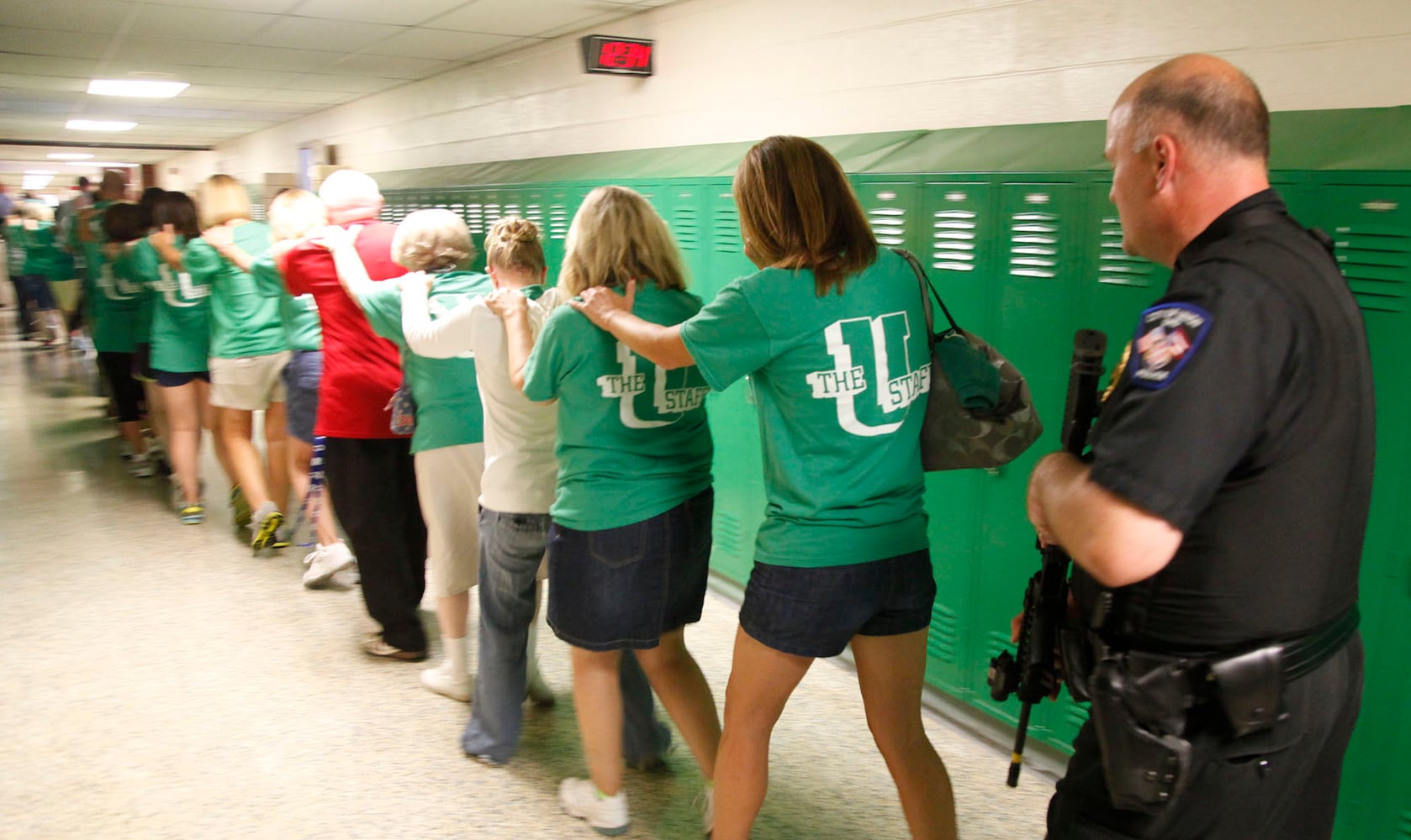 Mock School Shooter Training at Northmont