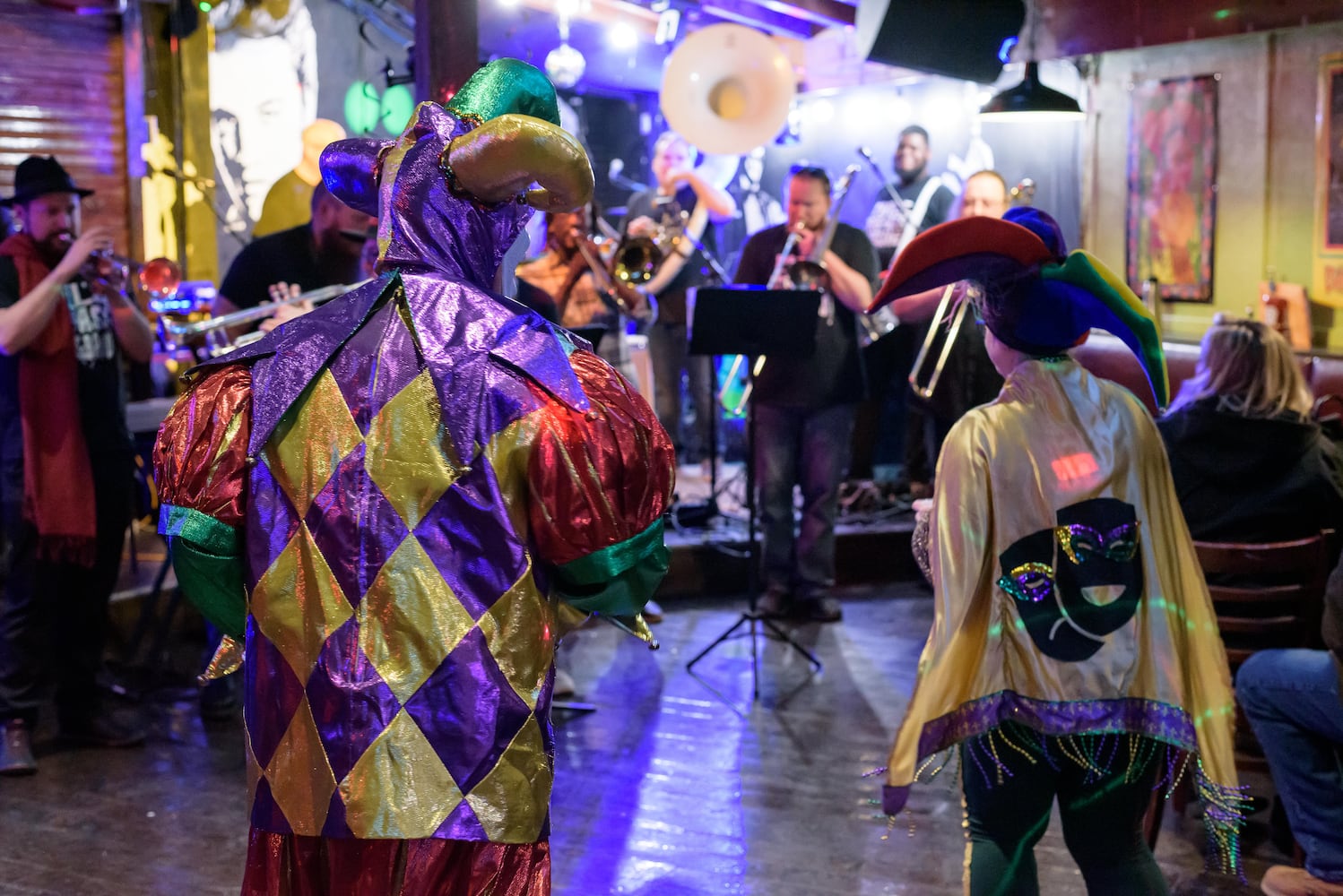 PHOTOS: Mardi Gras Threauxdown at The Oregon Express