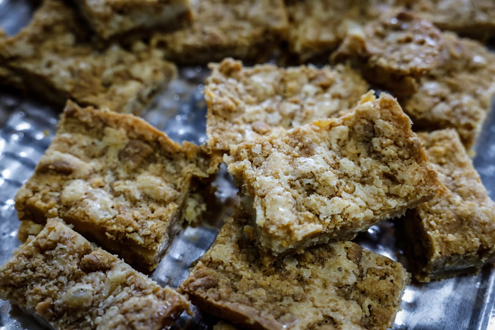 The Dayton Daily News Holiday Cookie Contest returned this year with area bakers submitting 32 of their very best recipes. A panel of judges selected the top three cookies. Pictured are Butterscotch Cheesecake Bars submitted by Terry Rich of Dayton. JIM NOELKER/STAFF