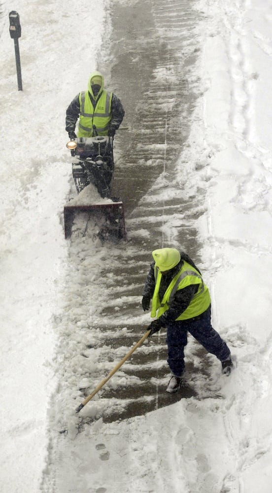 Dayton snow storms