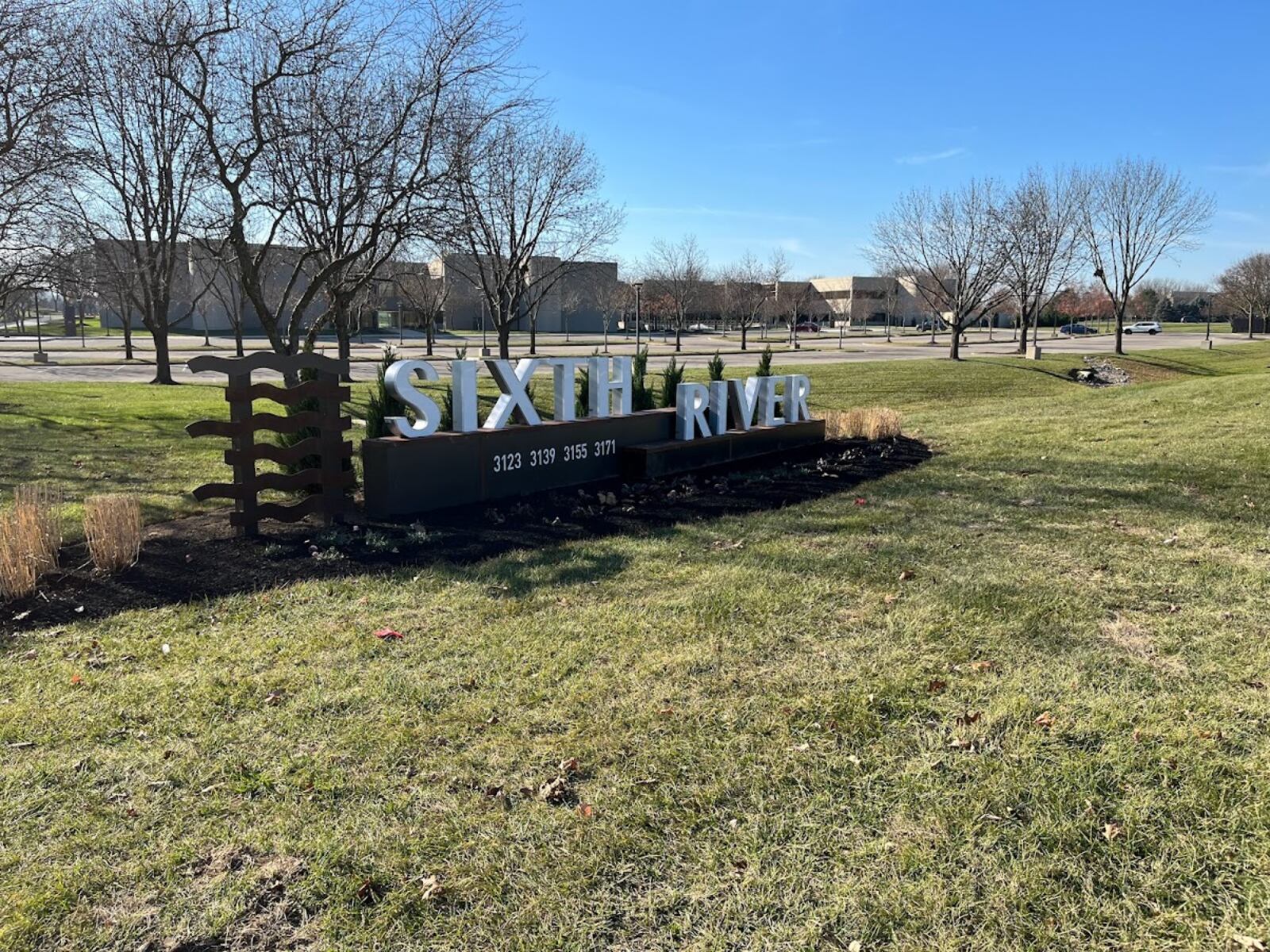 A group of buildings owned by Industrial Commercial Properties within the Miami Valley Research Park has been branded as "Sixth River." THOMAS GNAU/STAFF