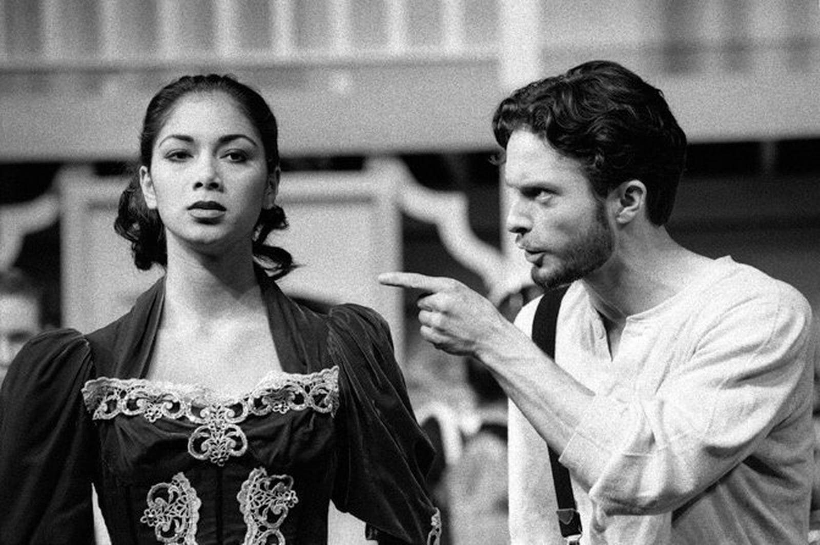 WSU alumna Nicole Scherzinger (seen here as Julie LaVerne in 1998s Show Boat opposite Michael Mueller as Pete) received an Olivier Award nomination as Grizabella in Cats. CONTRIBUTED PHOTO