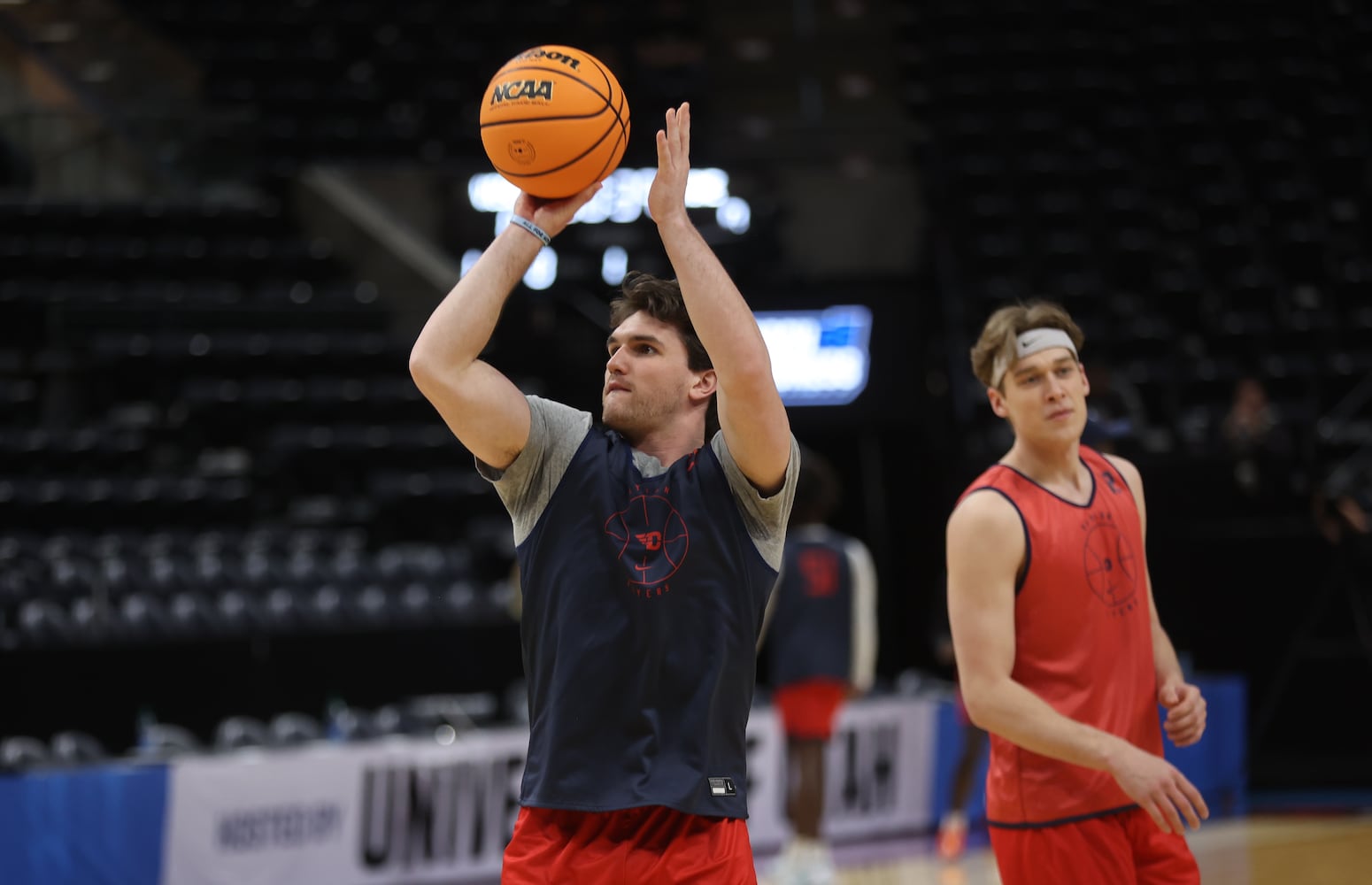 Dayton practices for NCAA tournament