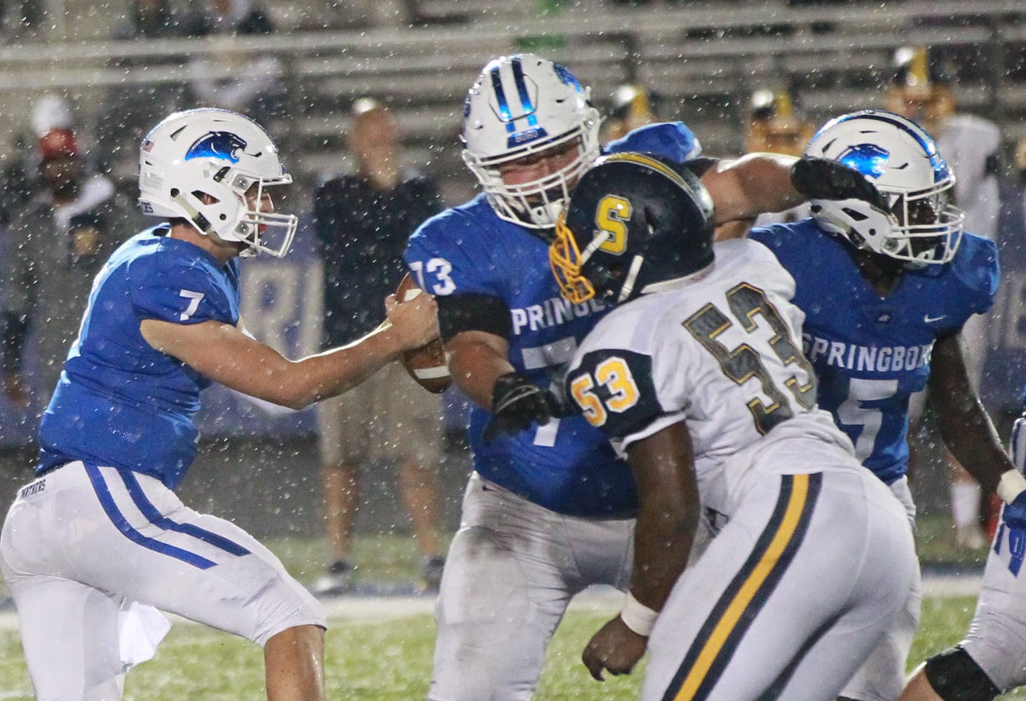 PHOTOS: Springfield at Springboro, Week 7 football