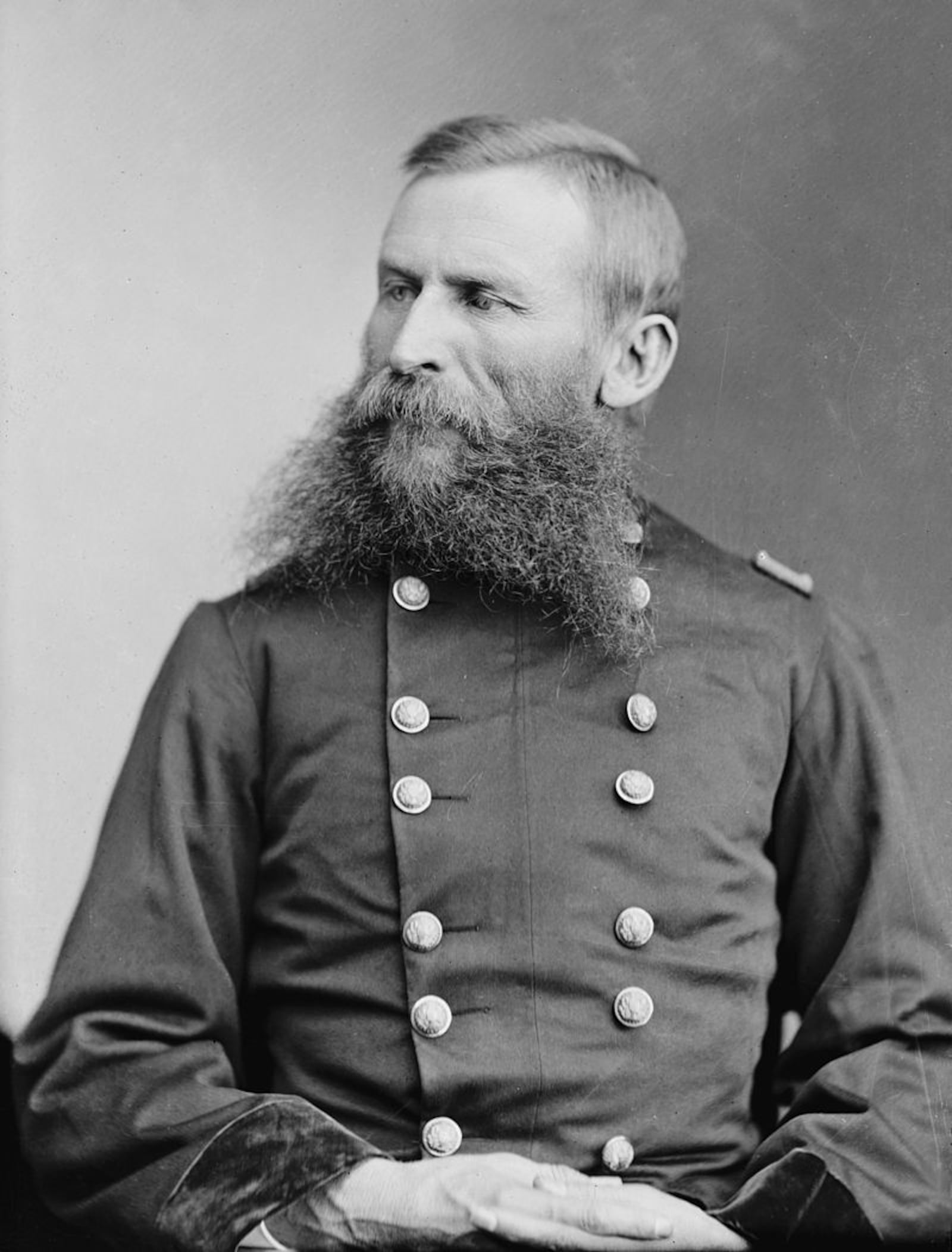 MAJOR GENERAL GEORGE R. CROOK, (1828-1890) Leader in the U.S. military and civil rights activist