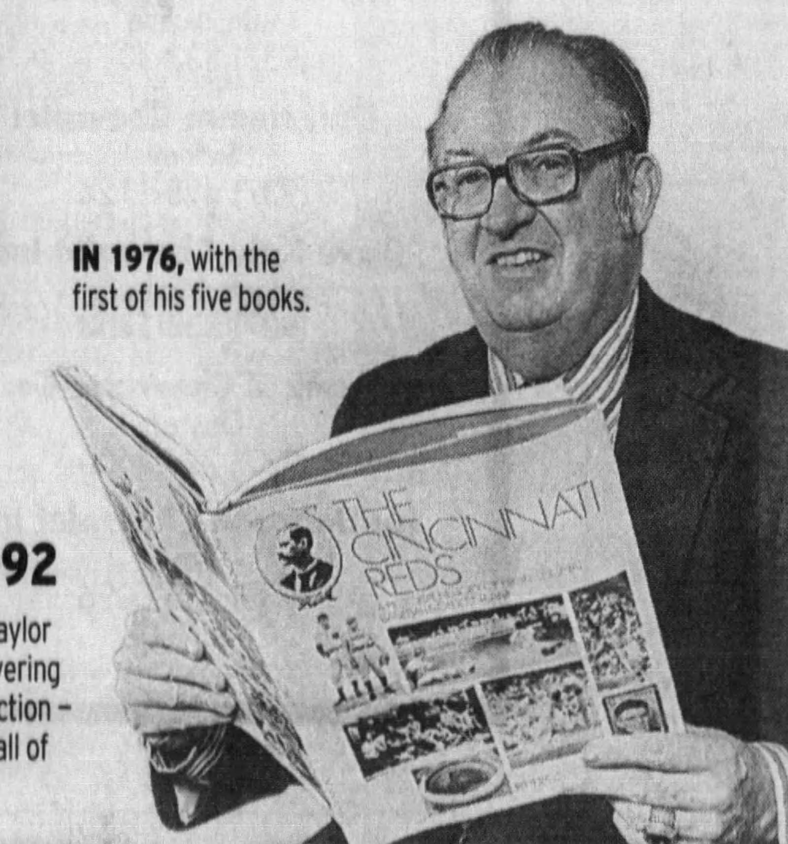 Ritter Collett, was a sports editor and columnist for the Dayton Journal-Herald and Dayton Daily News for over 50 years.