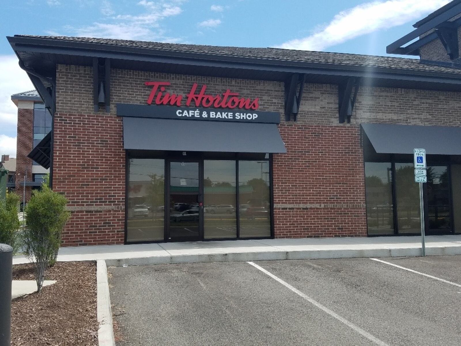 The Tim Hortons location at 431 S. Locust St. in Oxford is closed.