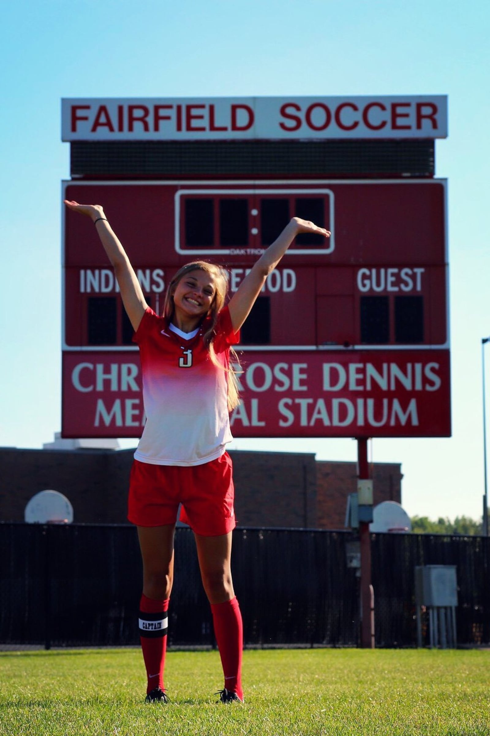 Alex Powell as as senior at Fairfield High School. CONTRIBUTED