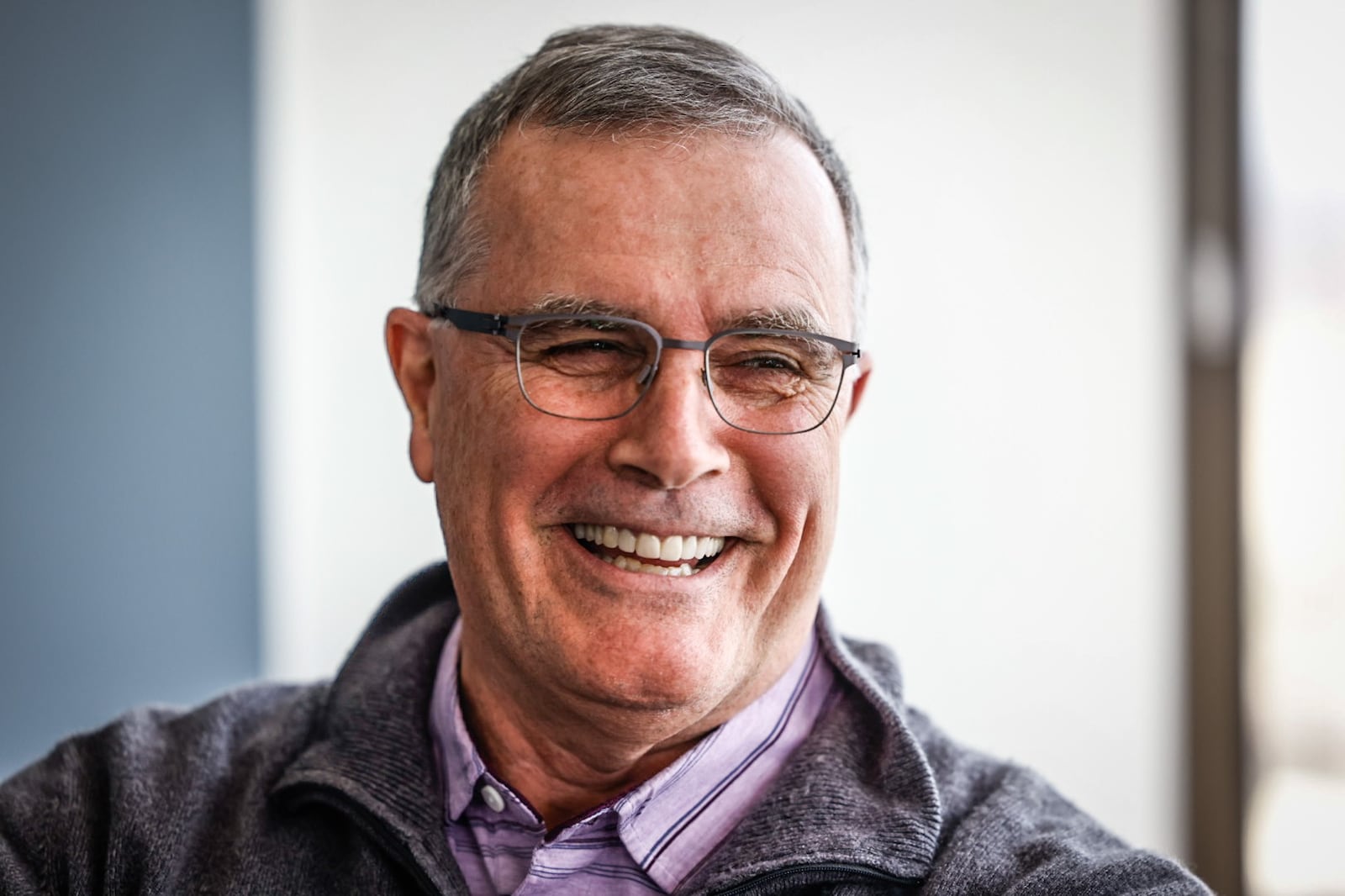 Ricky Peters is the chief strategic officer at Tenet3 in the Stratacache Tower in Dayton. JIM NOELKER/STAFF