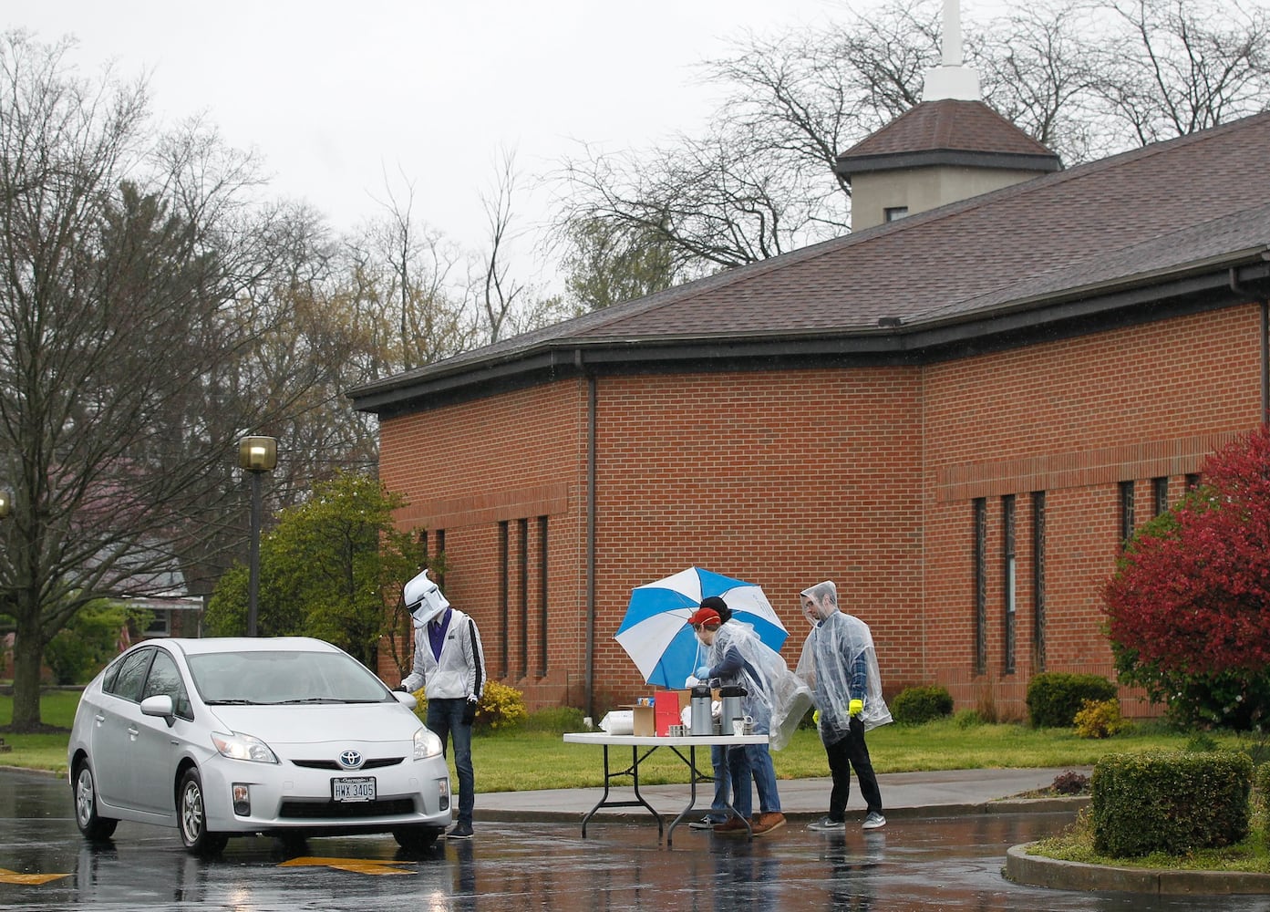 PHOTOS: First Grace Church in Butler Twp. holds church service