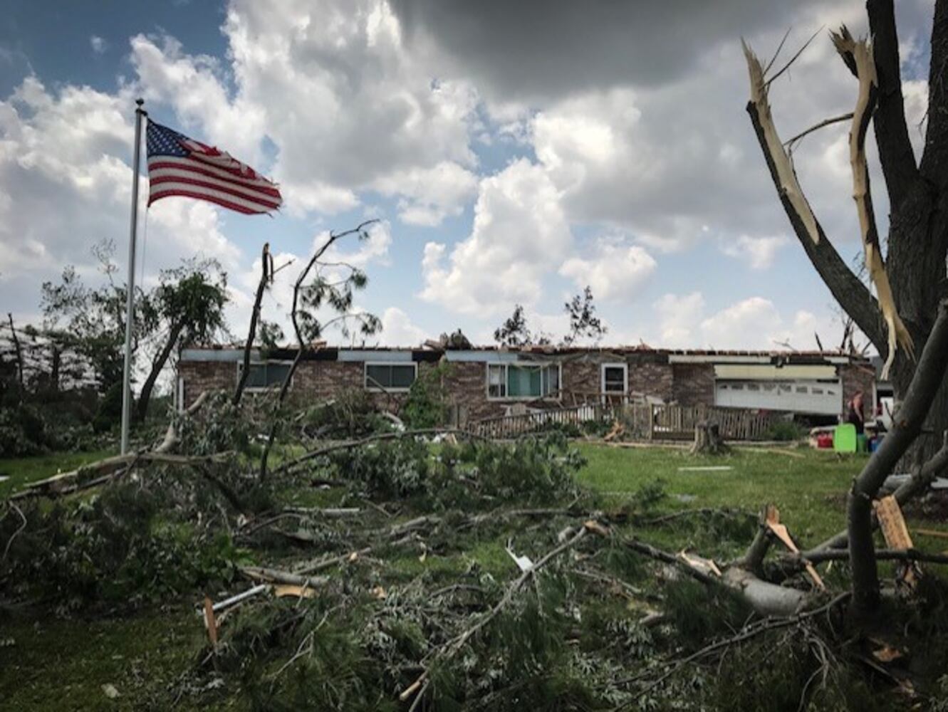 PHOTOS: Daylight reveals widespread damage from Monday storms