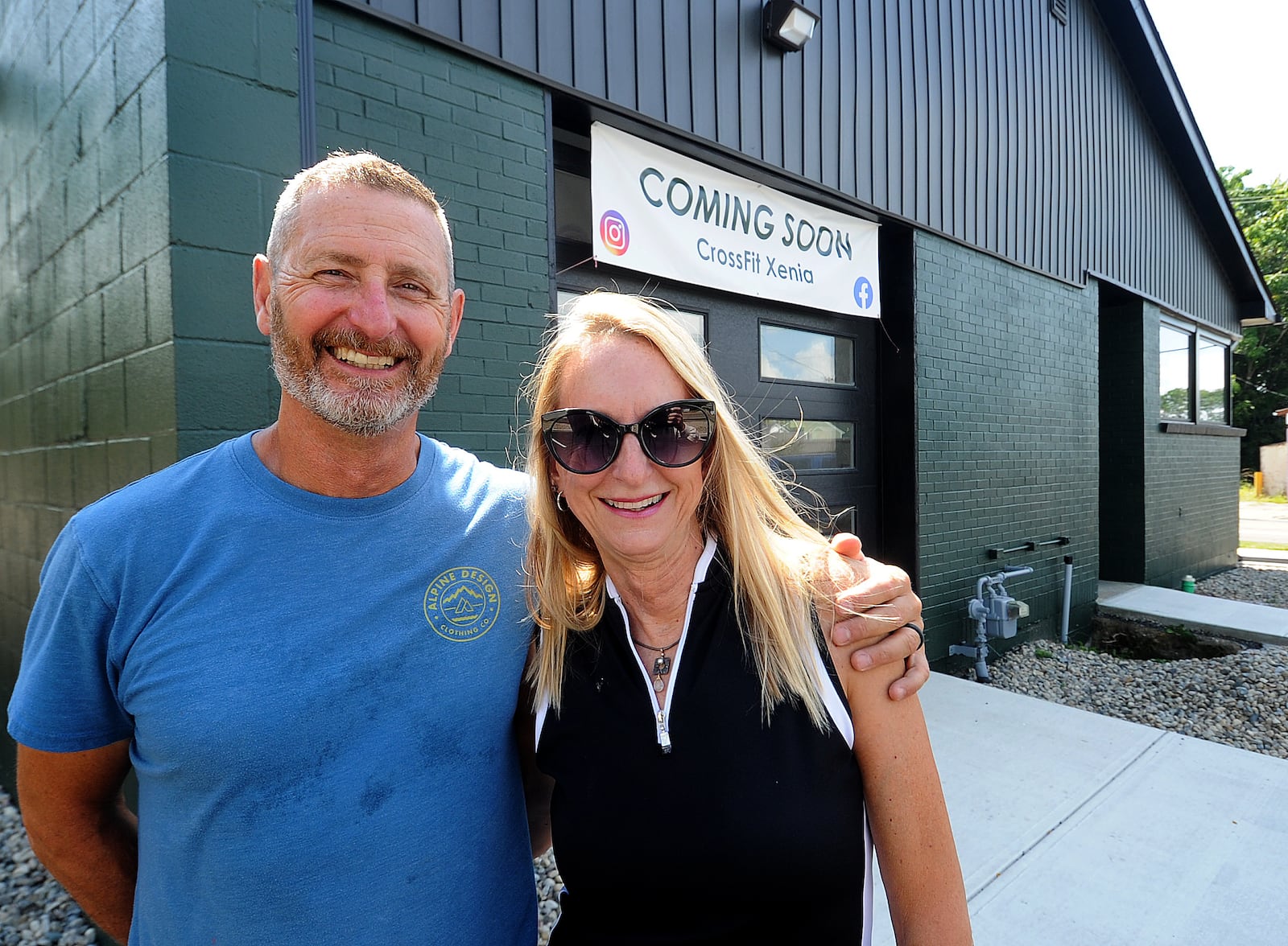 Ray and Karen DeVite will be opening CrossFit soon at East Main Street and Columbus Avenue in Xenia.  MARSHALL GORBY\STAFF