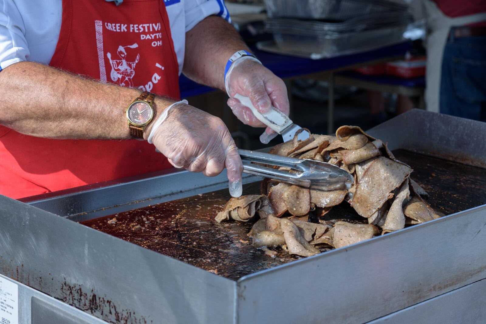 The Dayton Greek Festival is held at the Annunciation Greek Orthodox Church in Dayton's Grafton Hill neighborhood. TOM GILLIAM/CONTRIBUTING PHOTOGRAPHER