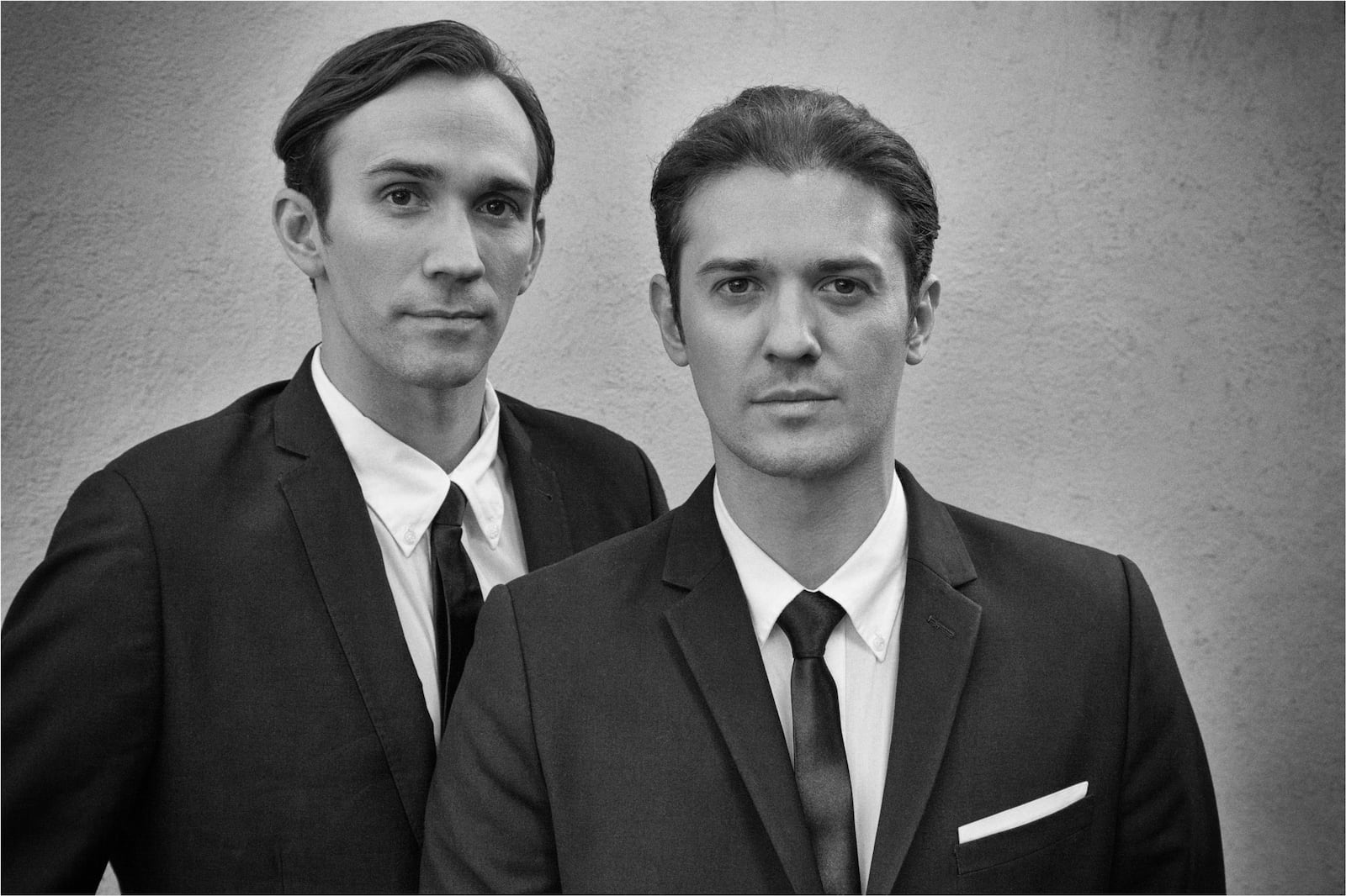 Miami Valley Community Concert Association presents the Everly Brothers Experience featuring the Zmed Brothers, Zachary (right) and Dylan, at Centerville Performing Arts Center at Centerville High School on Thursday, Oct. 26.