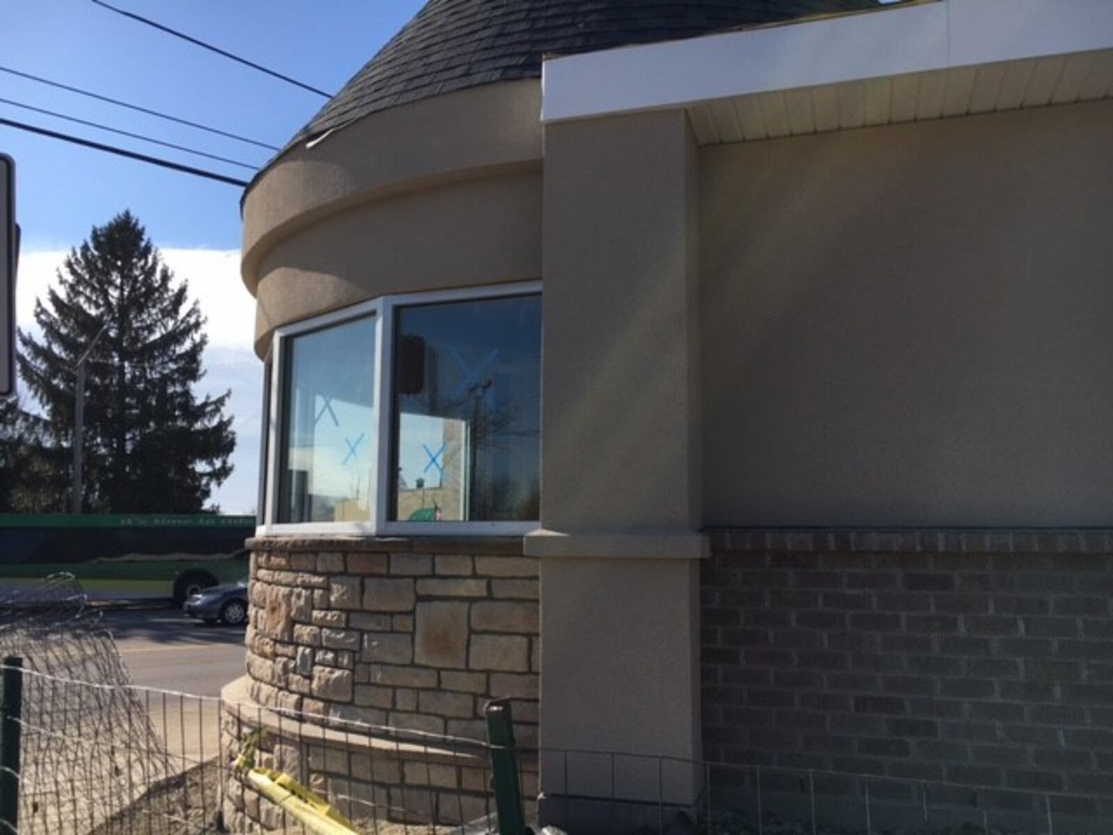 The view of the building in Dayton's Patterson Park, at Wilmington and Patterson, looking at the front of the building from the north along Wilmington. THOMAS GNAU/STAFF