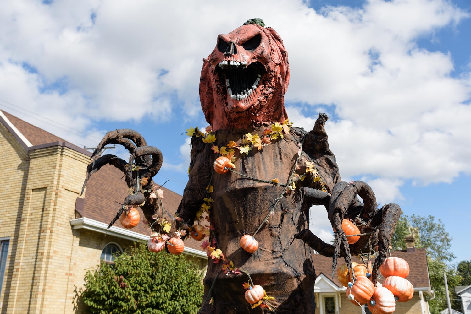 PHOTOS: Larger than life Halloween decorations in downtown Fairborn