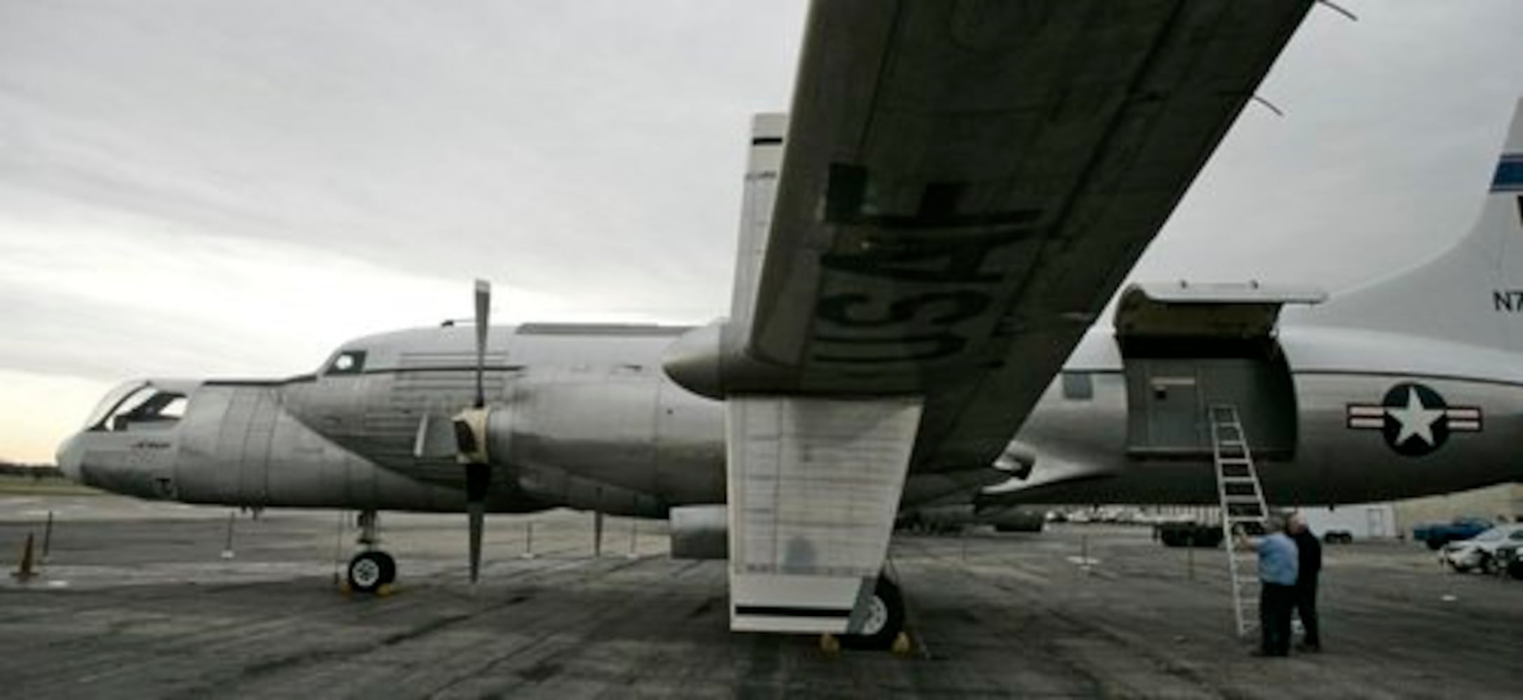 Oldest Air Force plane arrives