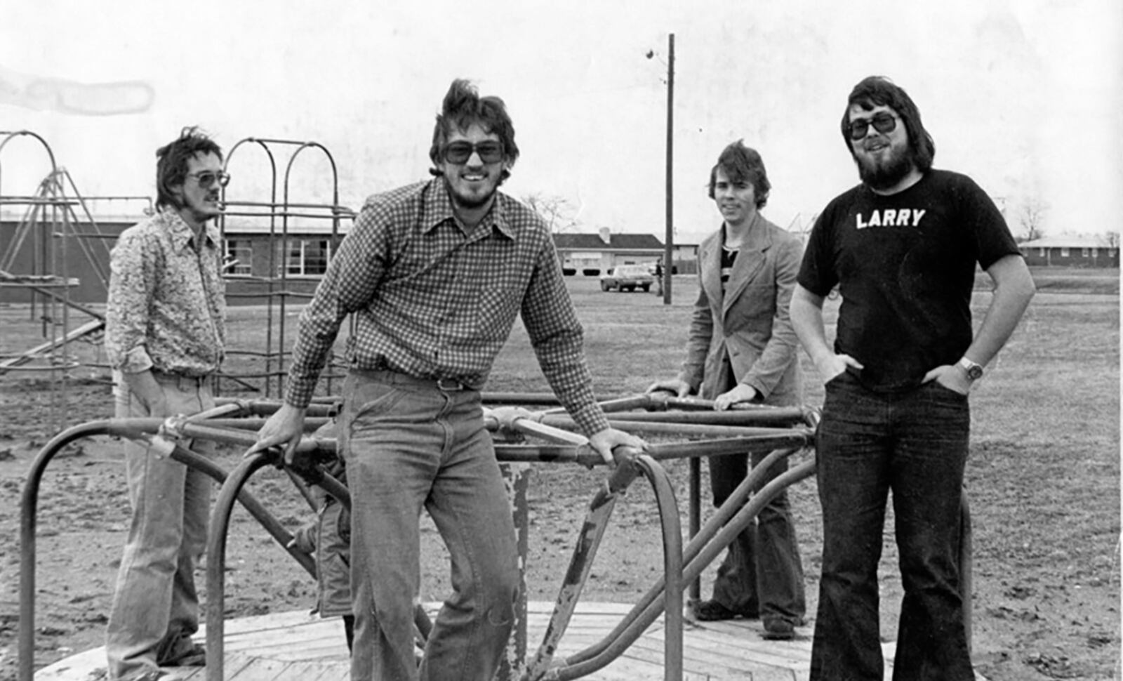 Billy Powell, Ken Wagner, Allen Seals and Larry Seals after the Seals brothers started the band Shadowplay in 1978. Allen Seals was the youngest member. CONTRIBUTED.