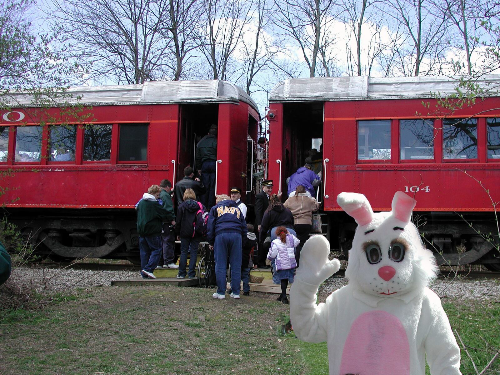 LM&M Railroad's Easter Bunny Express includes a train ride with the Easter Bunny, followed by a train stop to participate in an Easter Egg Hunt at the Lebanon Sports Complex.