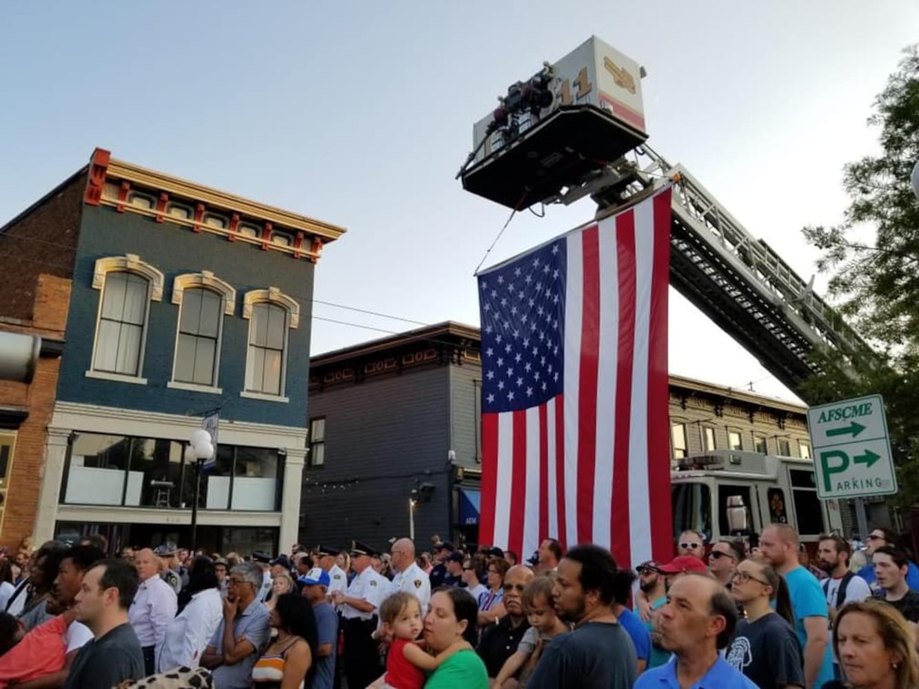 PHOTOS: Candlelight vigil in Dayton after shooting