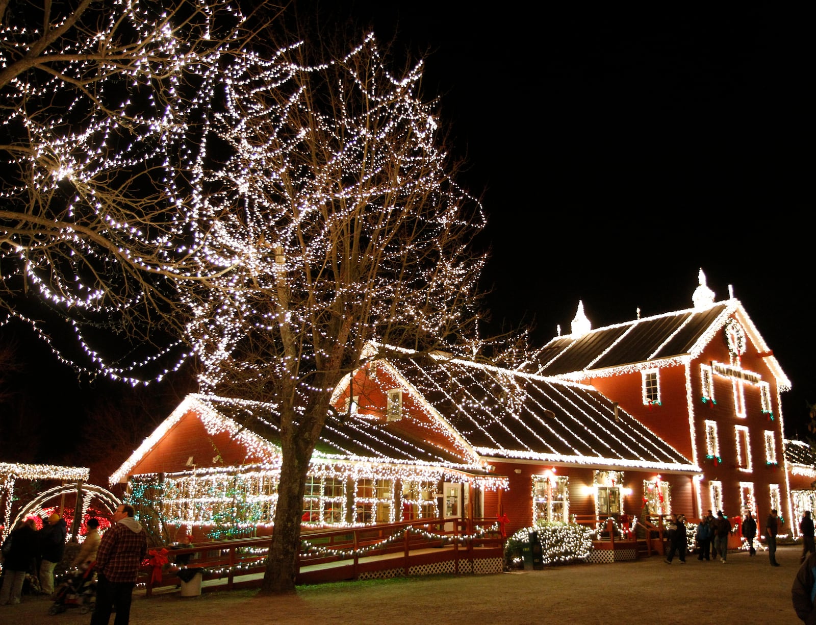 Gates will open soon for the Legendary Lights of Clifton Mill in Greene County. The display of over 4 million Christmas lights is open daily through January 1st with gates opening at 5 p.m. Visitors can also see Santa’s workshop, a miniature village and the Santa Claus museum, as well as a musical light show that occurs every hour. Staff file photo