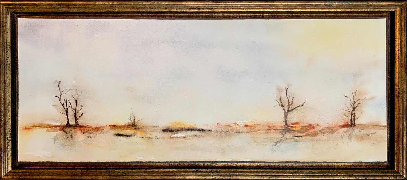 Abstract Landscape 2020 #5 by Charlene Fox is a participant in the 2021 Art in the City event in downtown Dayton. CONTRIBUTED