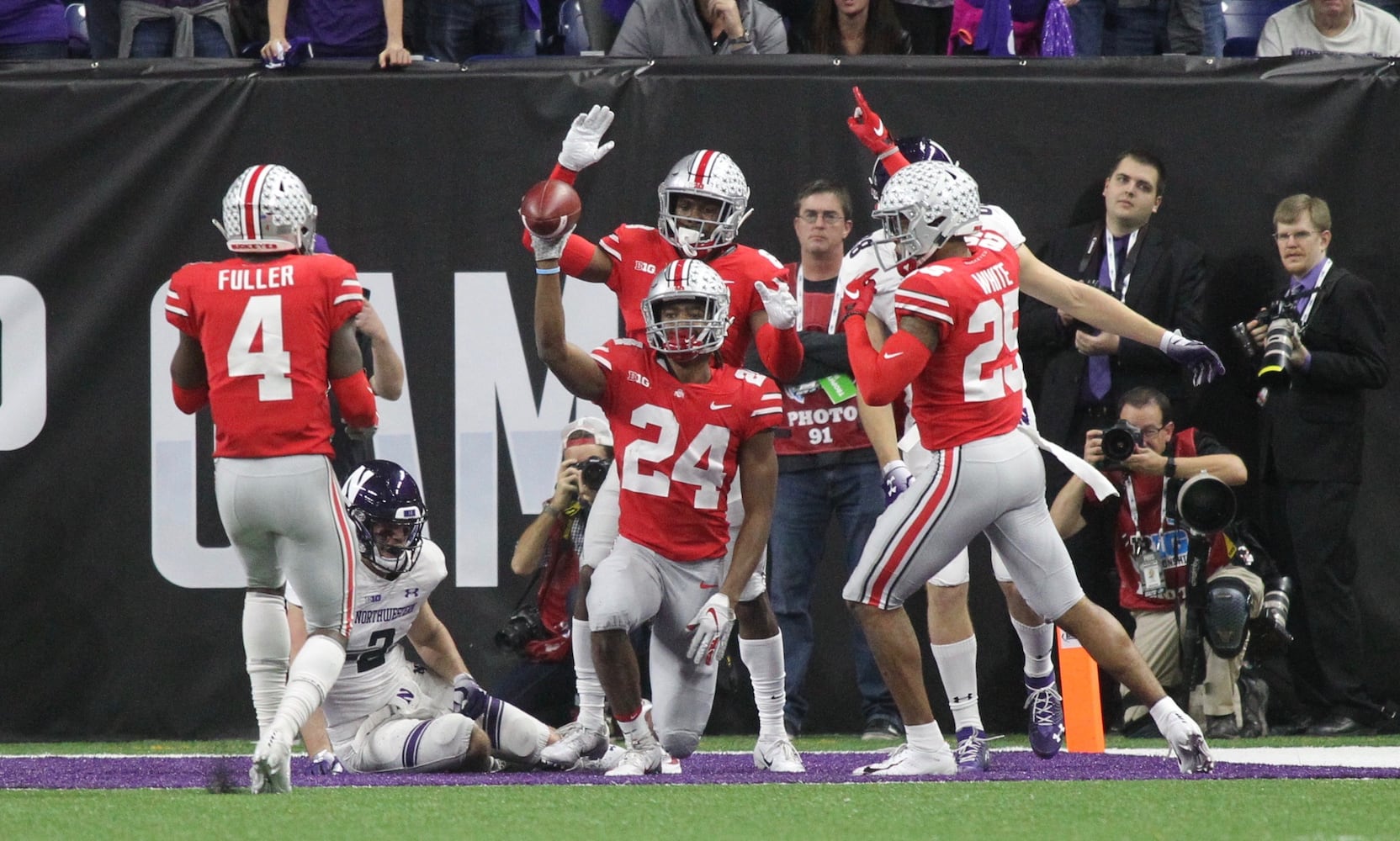 Big Ten Championship photos: Ohio State vs. Northwestern