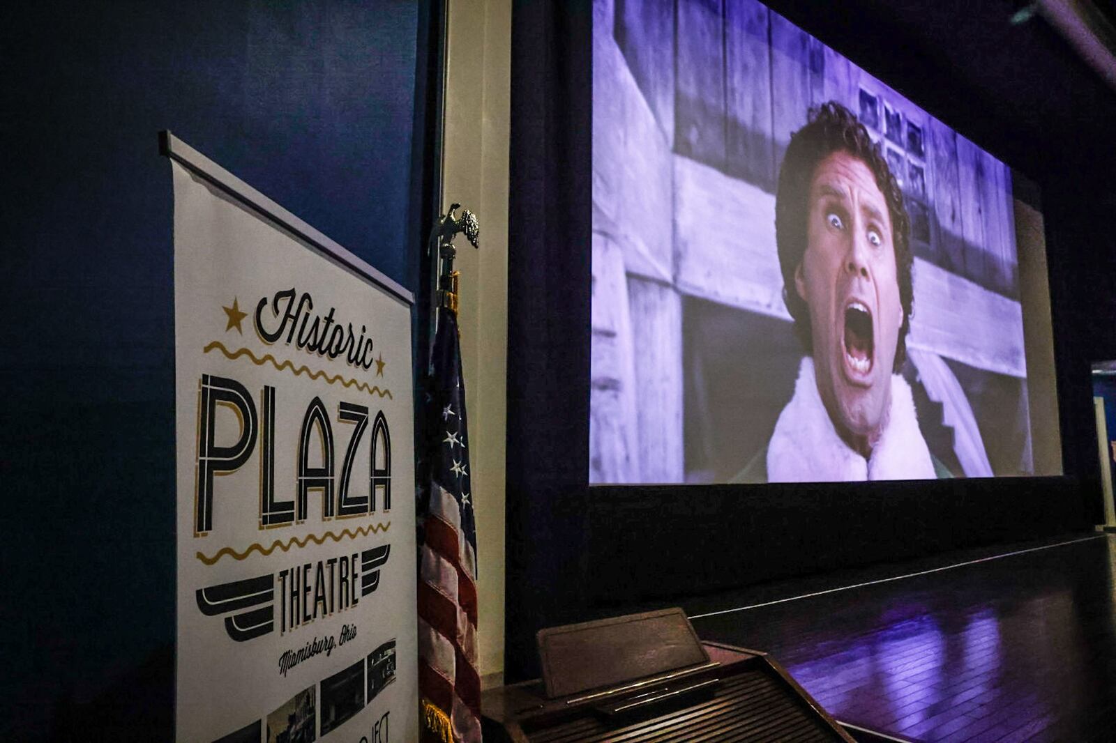 The Plaza Theatre replaced its older 2k lamp projector with a new state-of-the-art 4K laser projector. JIM NOELKER/STAFF