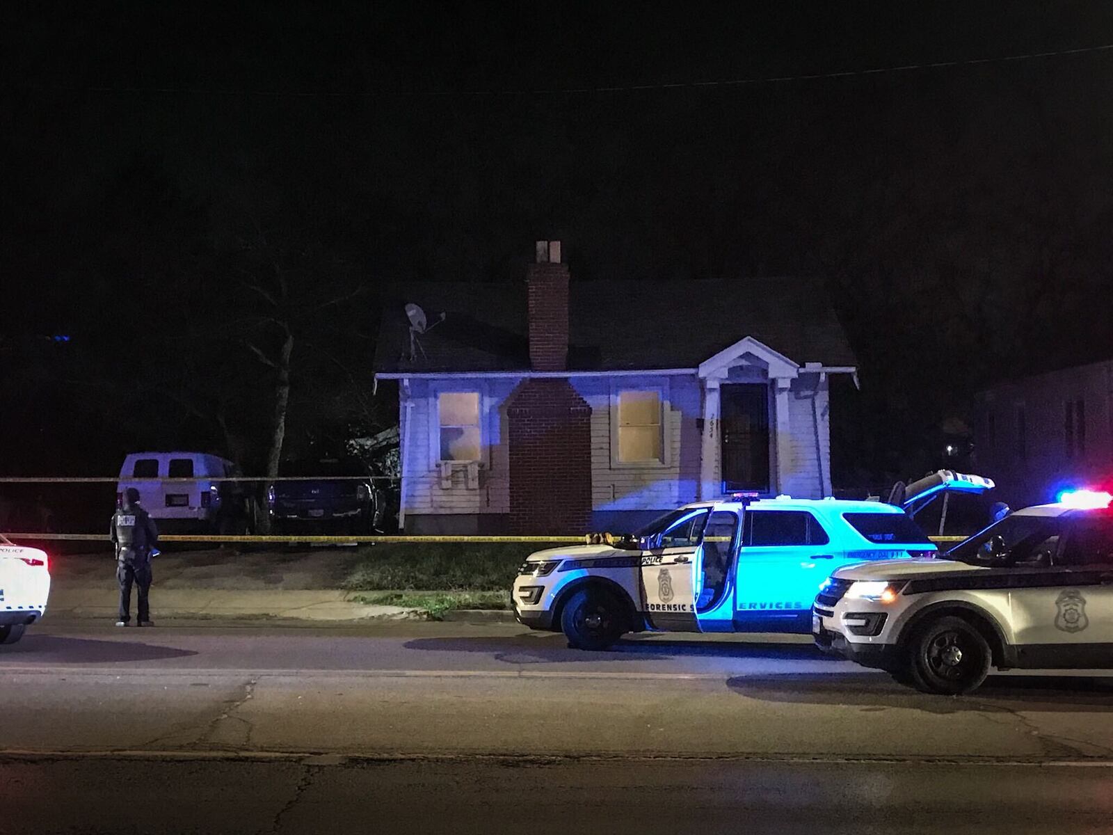 Three people were found shot to death Nov. 24, 2020, inside a house in the 2600 block of North Gettysburg Avenue in Dayton. JIM NOELKER/STAFF