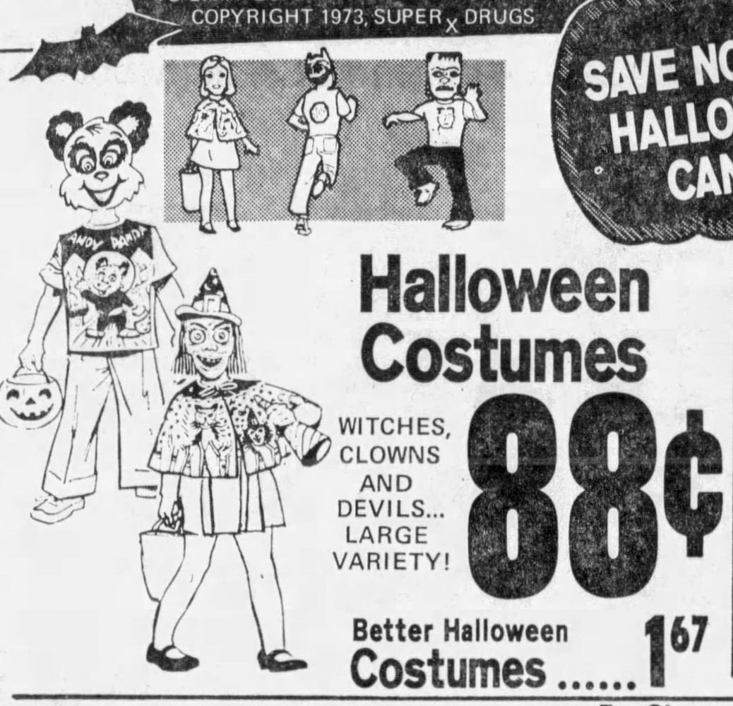 Halloween costume history