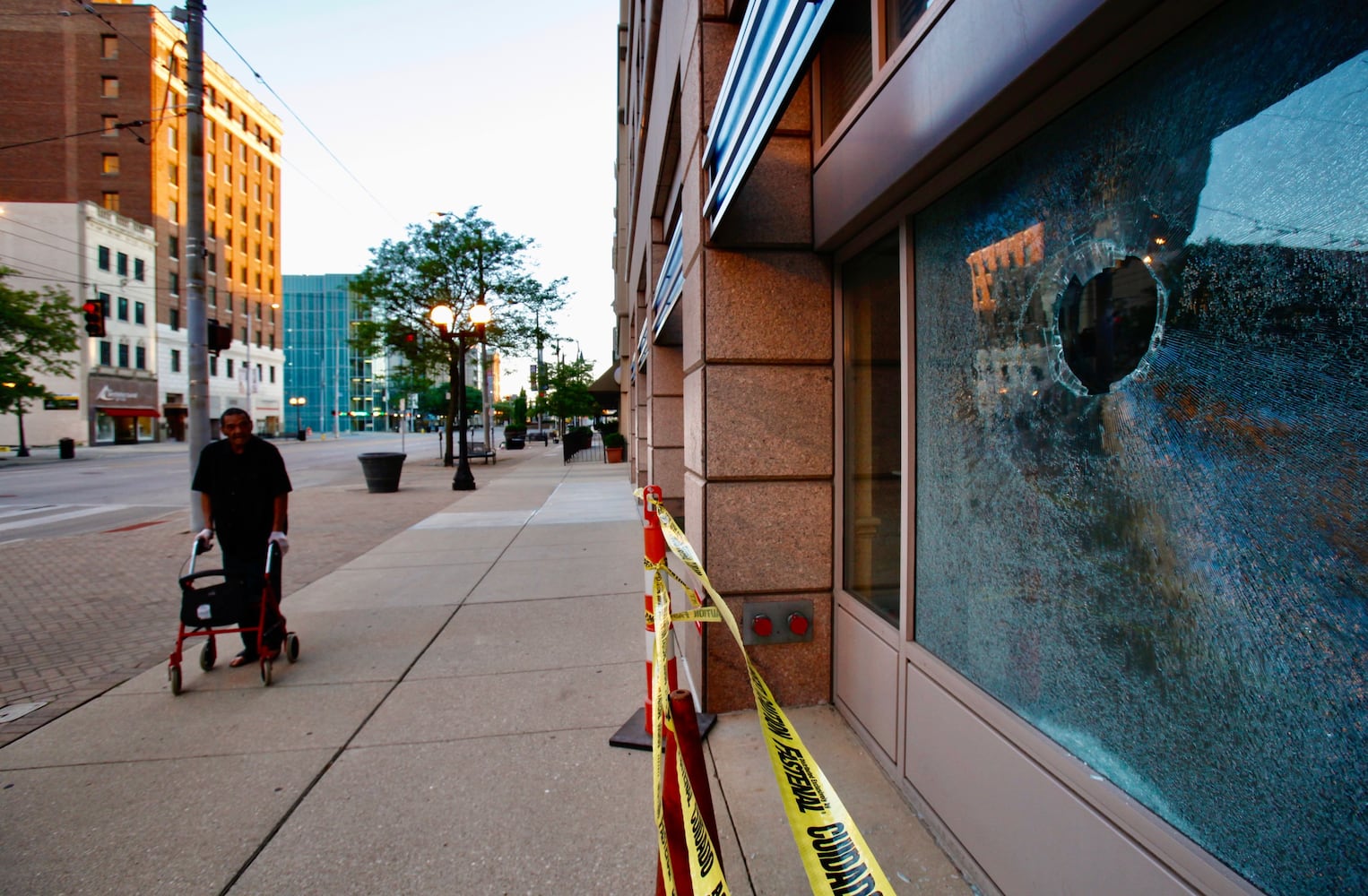 PHOTOS: Damage in the aftermath of Saturday protests in Dayton