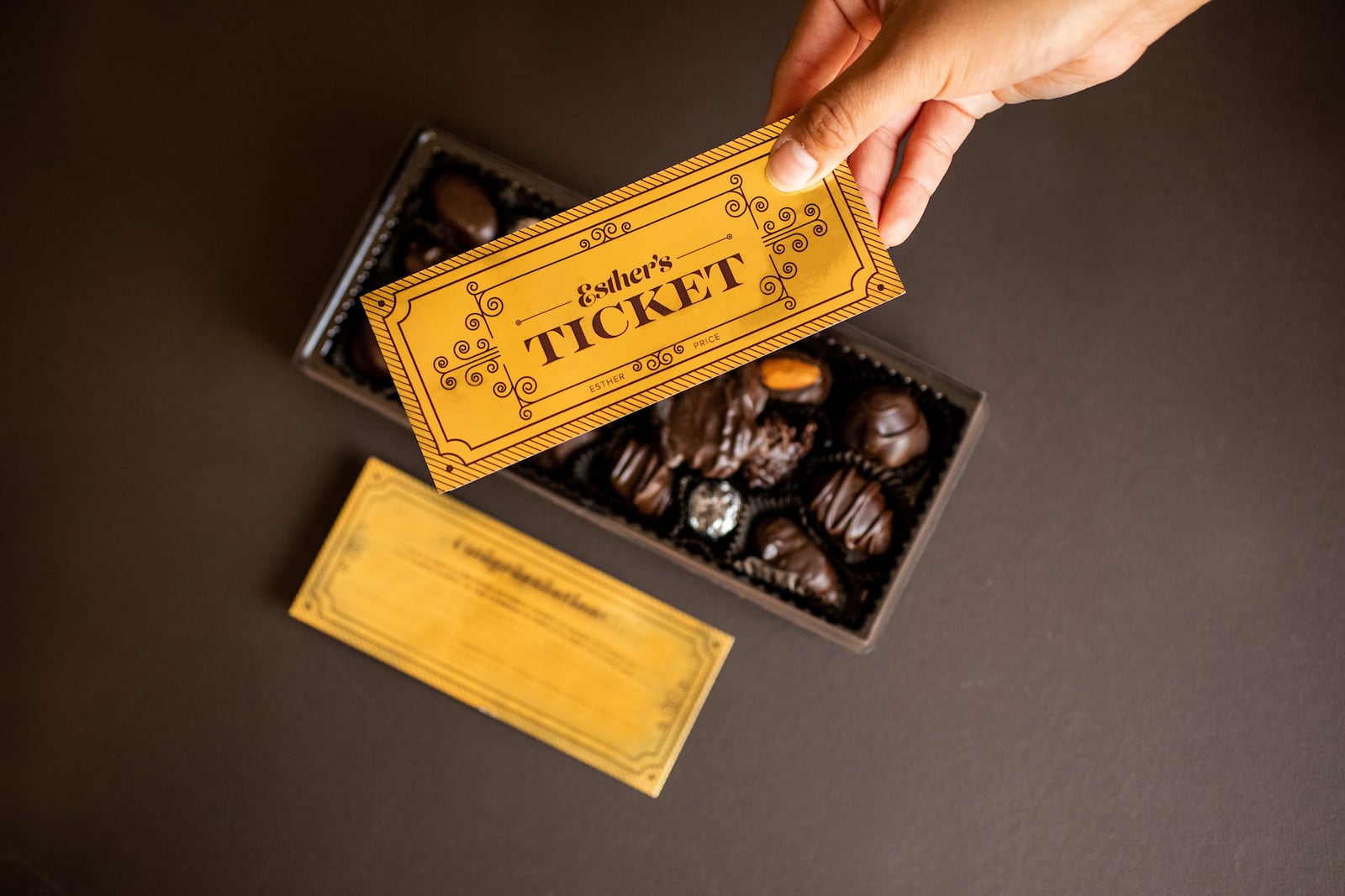 This holiday season 15 lucky Esther Price customers with "Esther's Ticket" will receive a tour of the chocolate factory.