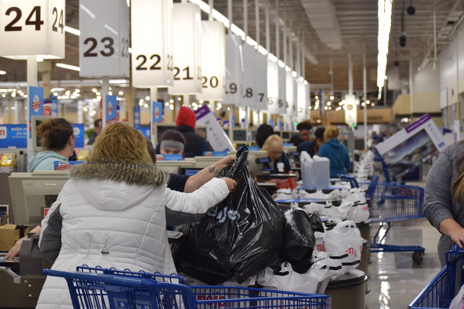 PHOTOS: Did we spot you Thanksgiving shopping today?