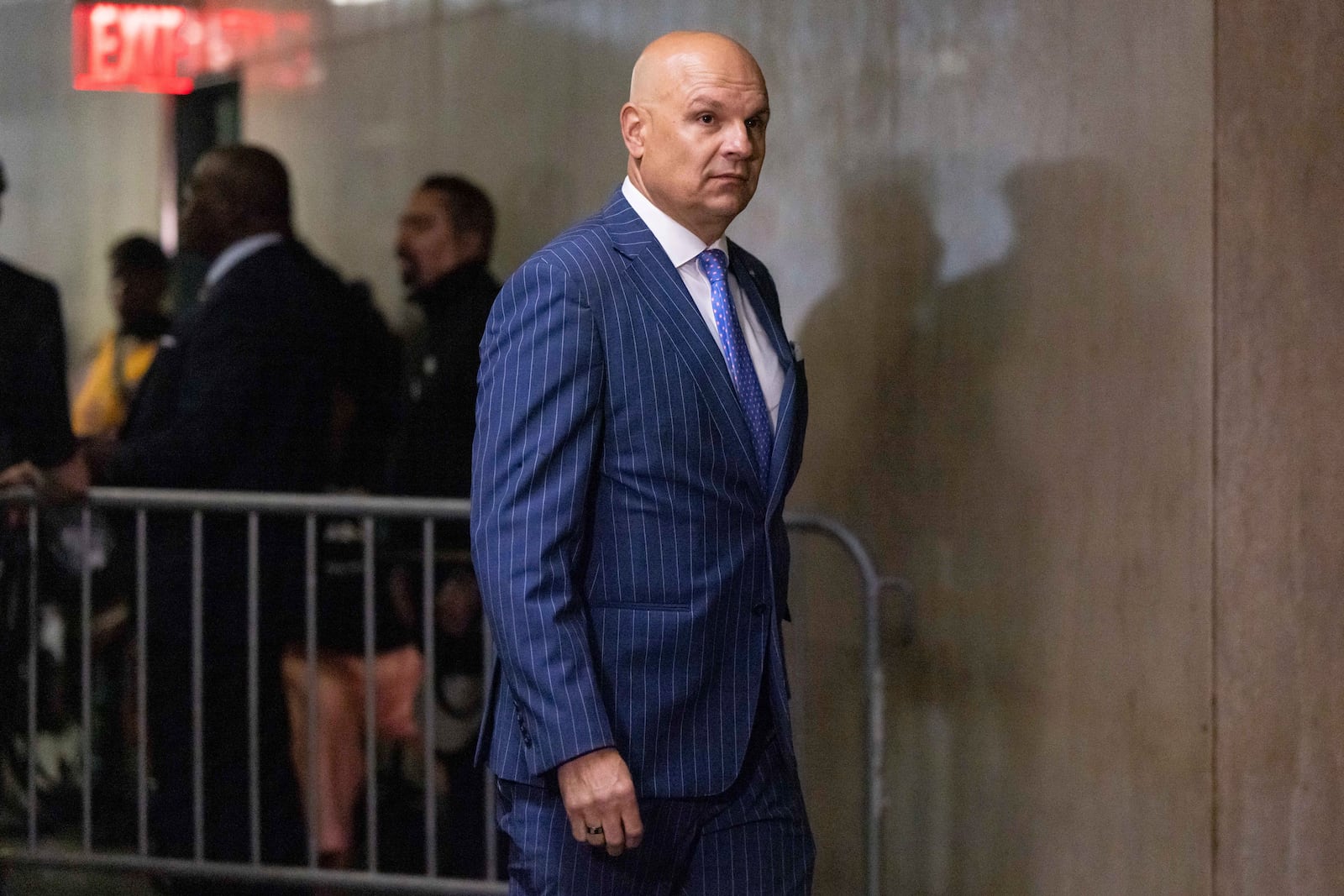 Arthur Aidala, attorney for Harvey Weinstein, arrives at Manhattan criminal court, Wednesday, Oct. 23, 2024, in New York. (AP Photo/Yuki Iwamura)