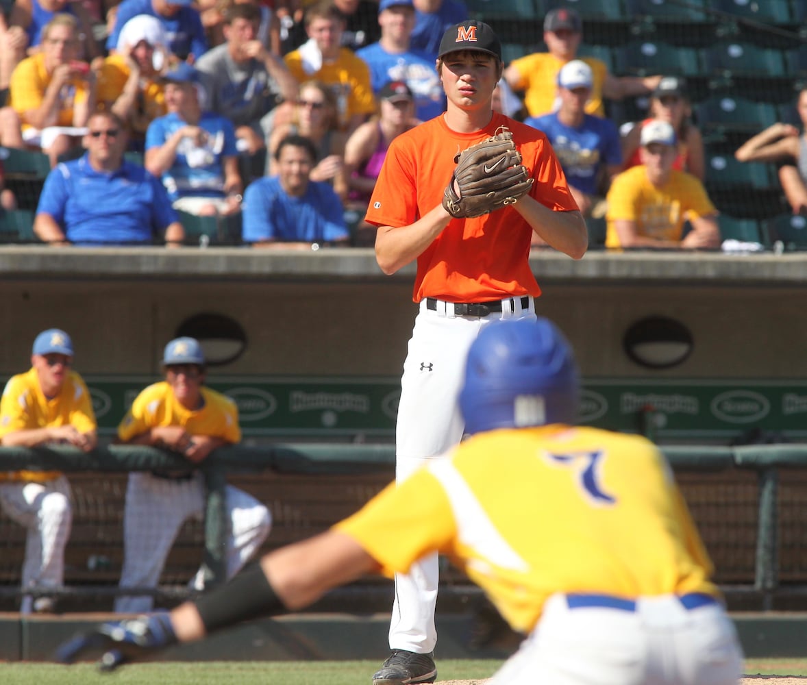 Photos: Minster beats Russia in state baseball final